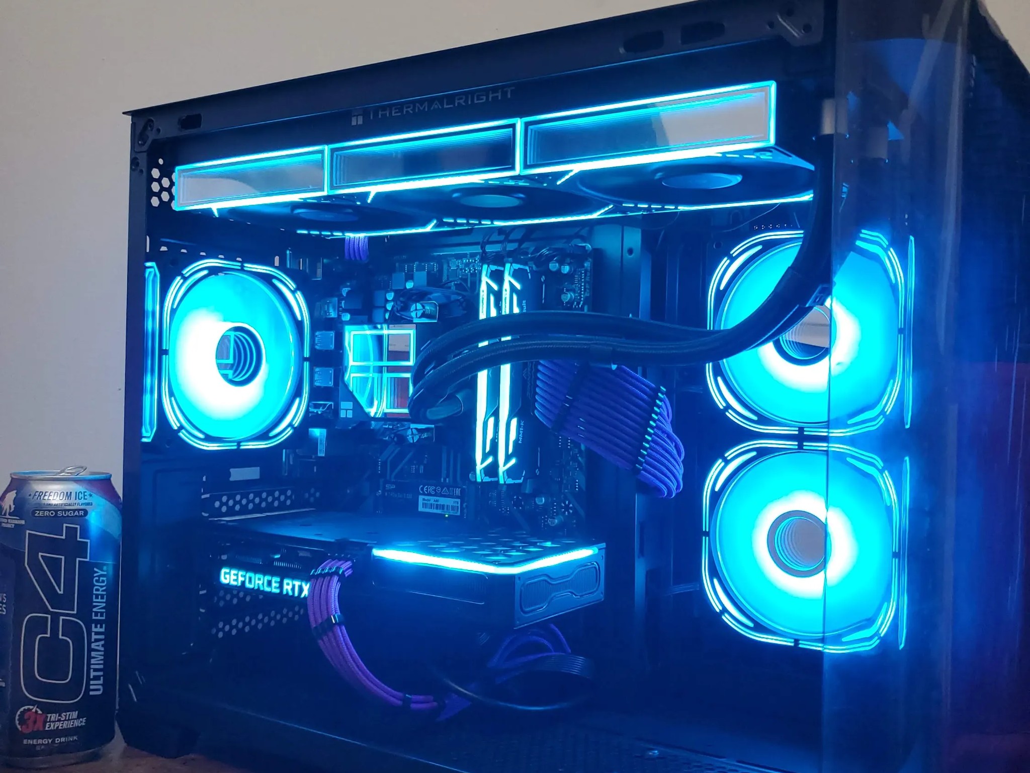 Darkwing | RTX 3060 Ti | Ryzen 5 3600 | 32GB DDR4 ARGB RAM | 1TB NVME SSD | ARGB | Wifi/BT