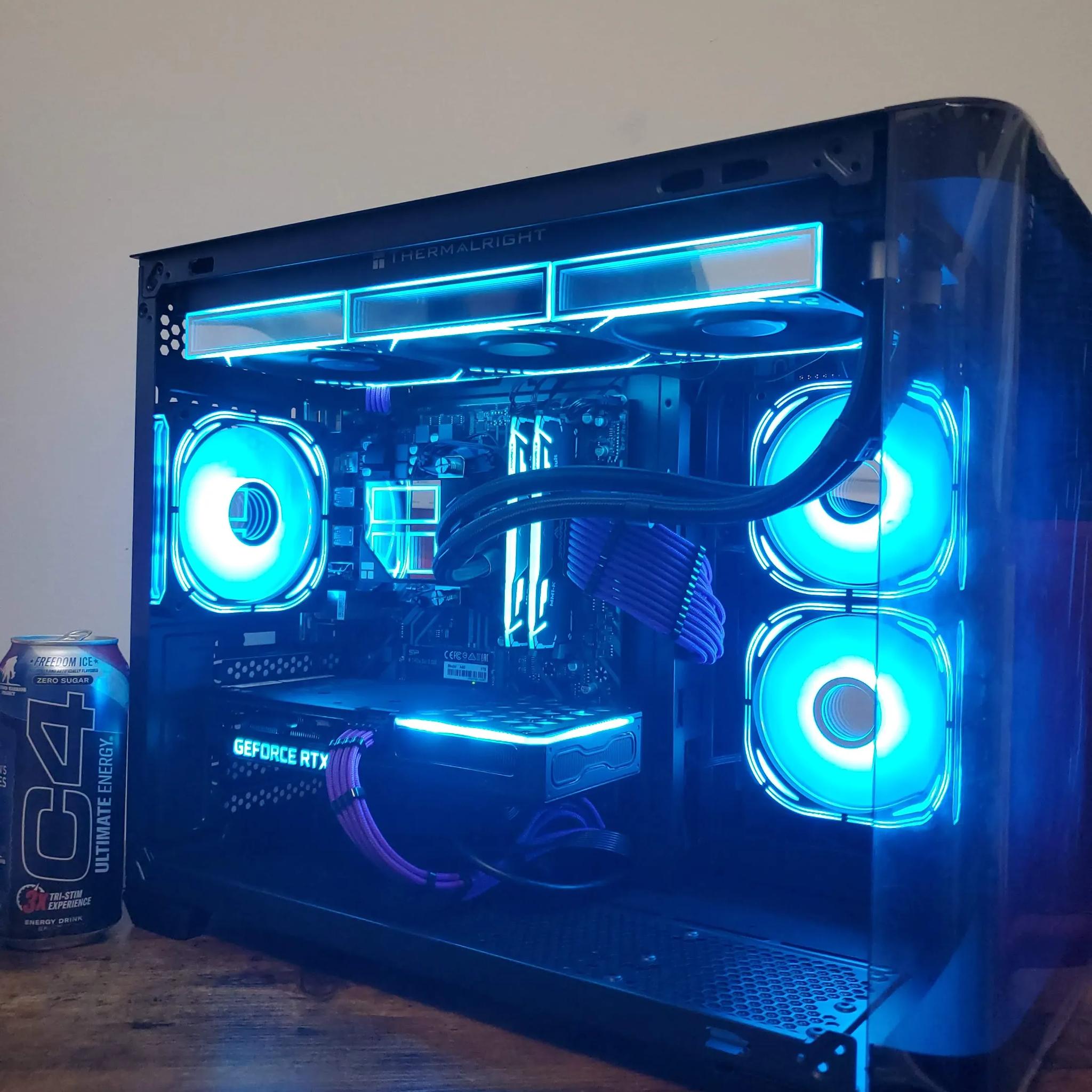 Darkwing | RTX 3060 Ti | Ryzen 5 3600 | 32GB DDR4 ARGB RAM | 1TB NVME SSD | ARGB | Wifi/BT