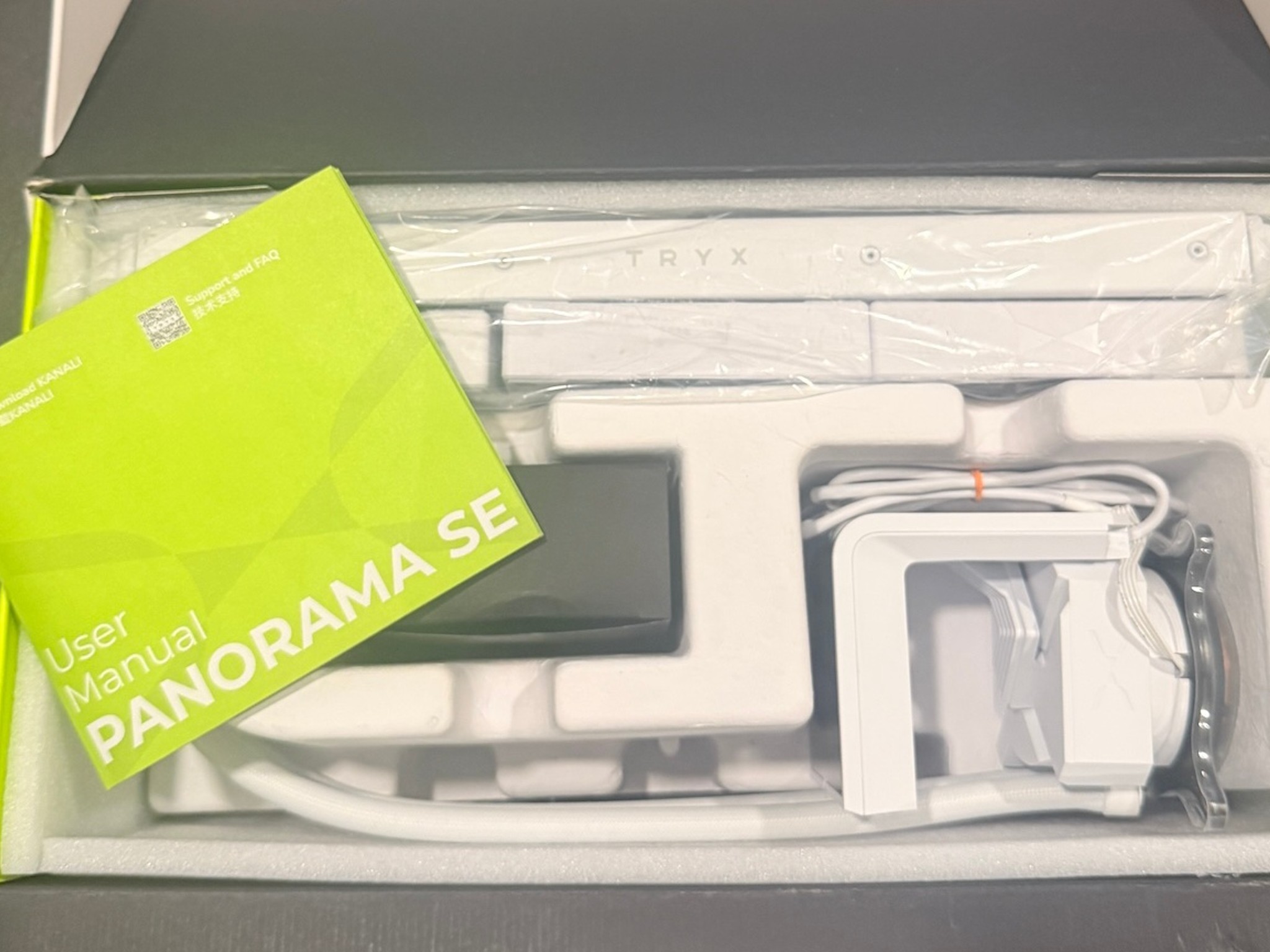 TRYX Panorama SE 360 ARGB Liquid CPU Cooler, White
