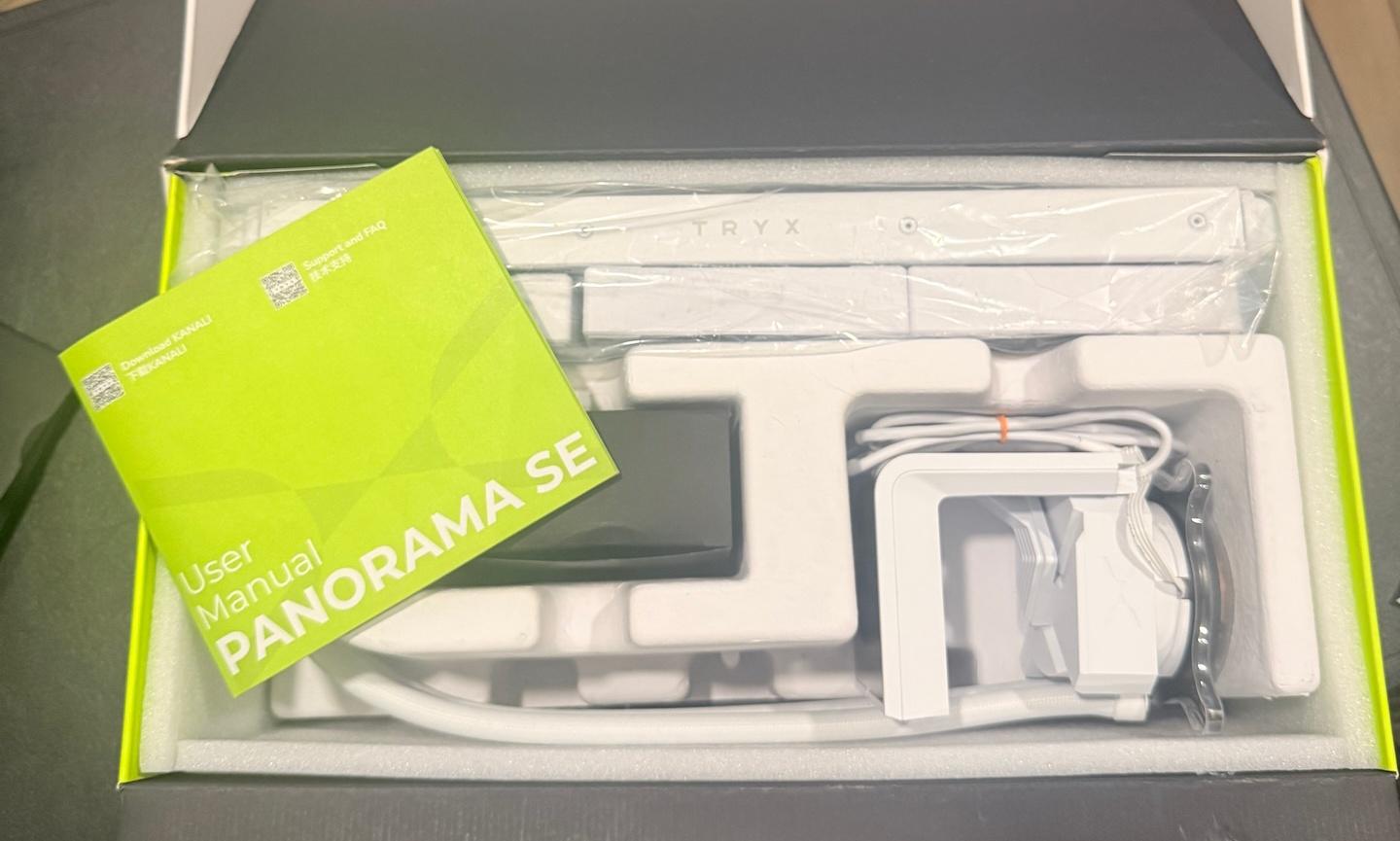 TRYX Panorama SE 360 ARGB Liquid CPU Cooler, White