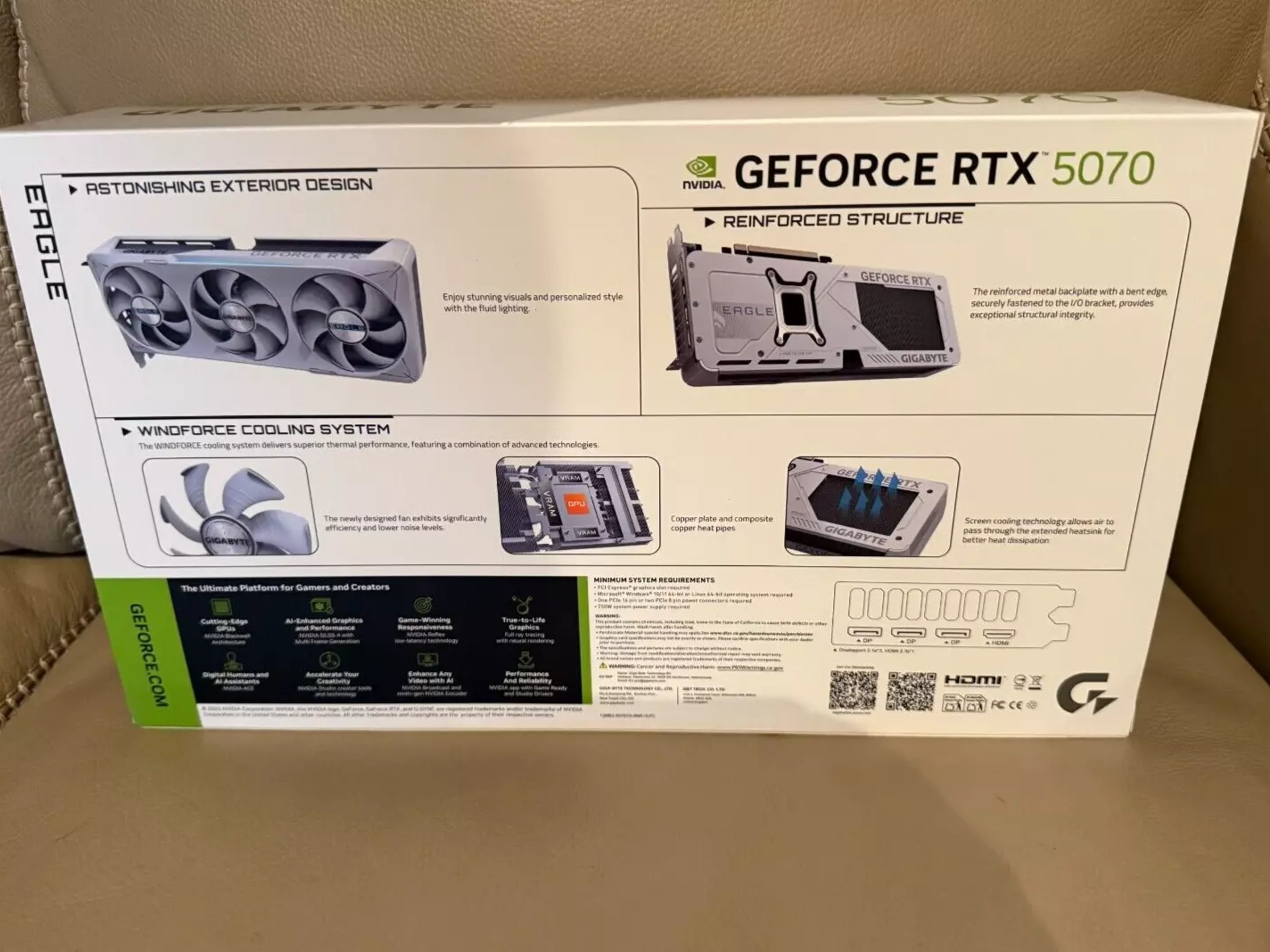Copy of Sealed Gigabyte Eagle 5070!!