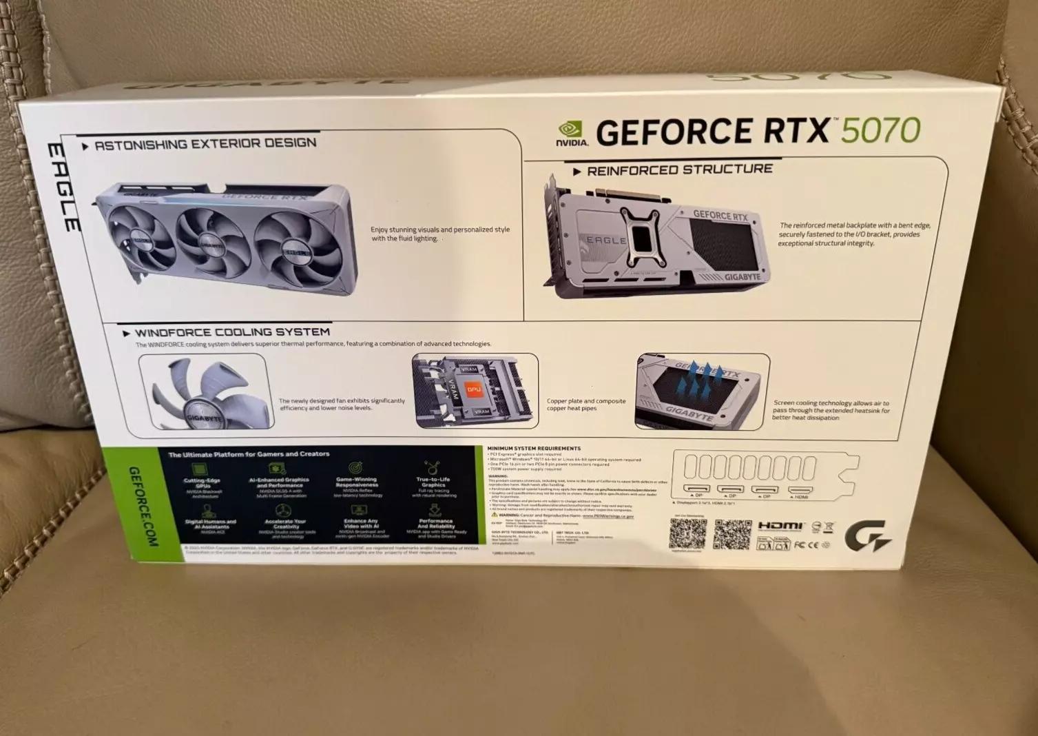 Copy of Sealed Gigabyte Eagle 5070!!