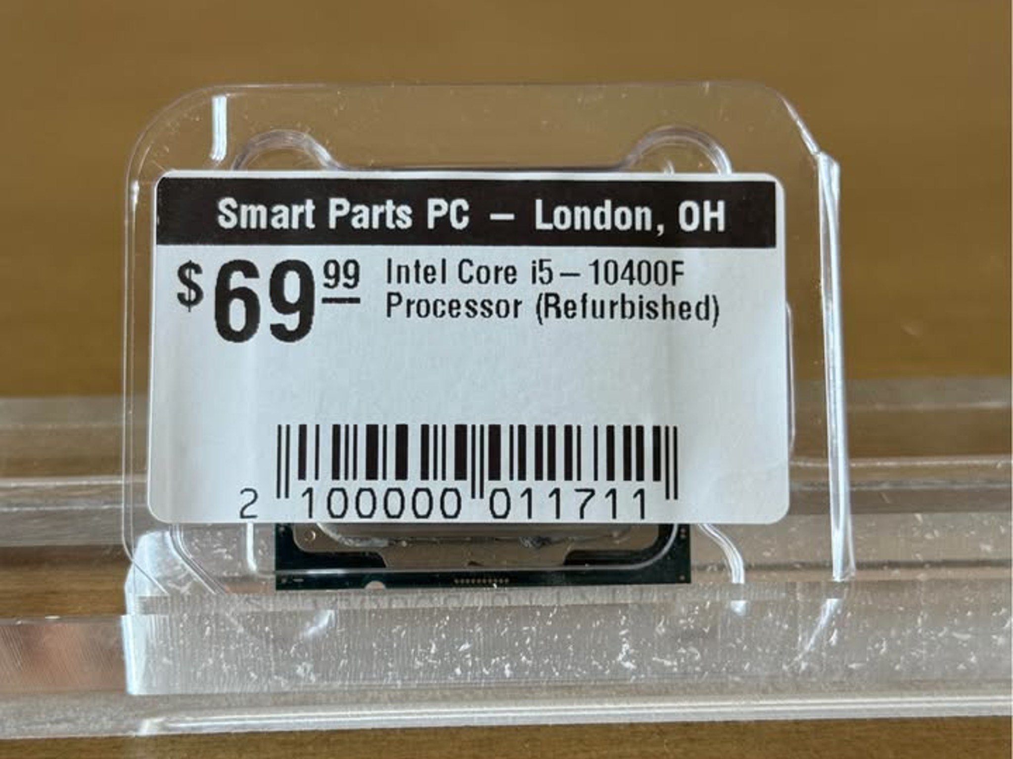Intel Core i5-11400F Processor (Refurbished)
