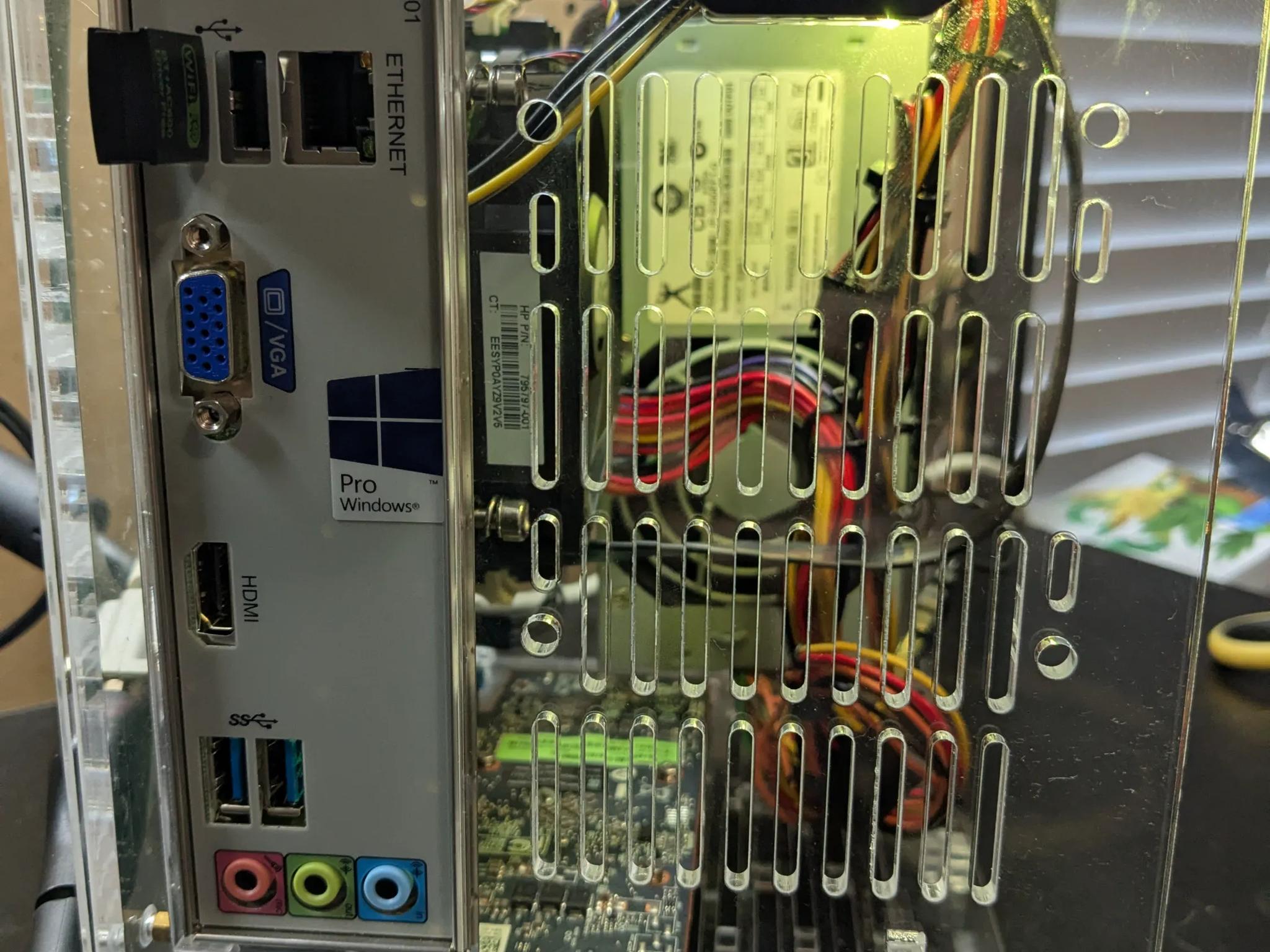 90 FPS Fortnite | 180 Day Warranty | See-Through Case, i5-4590T, 16GB RAM, 4GB GPU, 512GB SSD, Win10