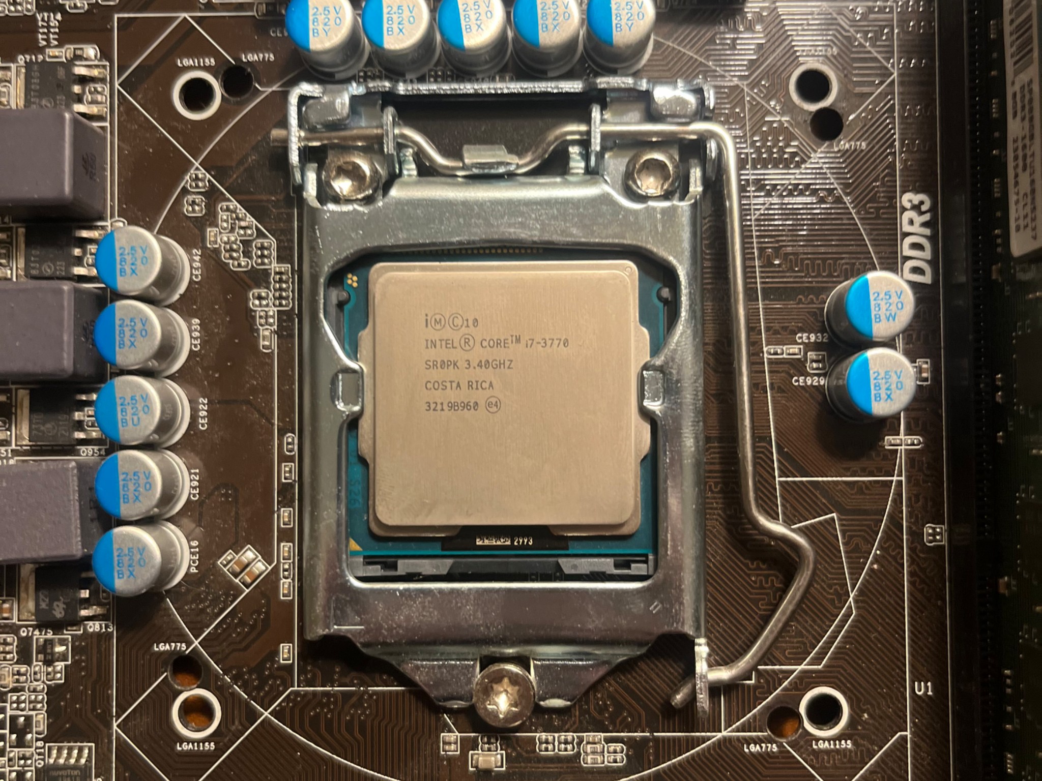 Intel Core i7 3770, Arctic Freezer 7 Pro Cooler, H77 motherboard + Silicon Power 16GB DDR3