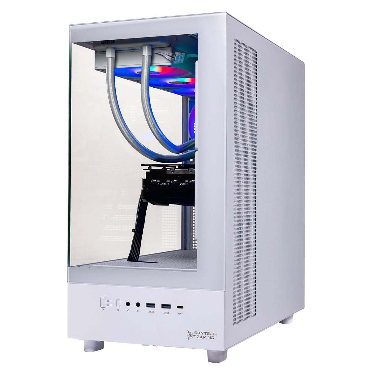 NEW & MUST GO SKYTECH AZURE 3 Gaming PC | RTX 5070 | 32GB RGB RAM | 1TB SSD | AMD 7700 | Win 11 HOME