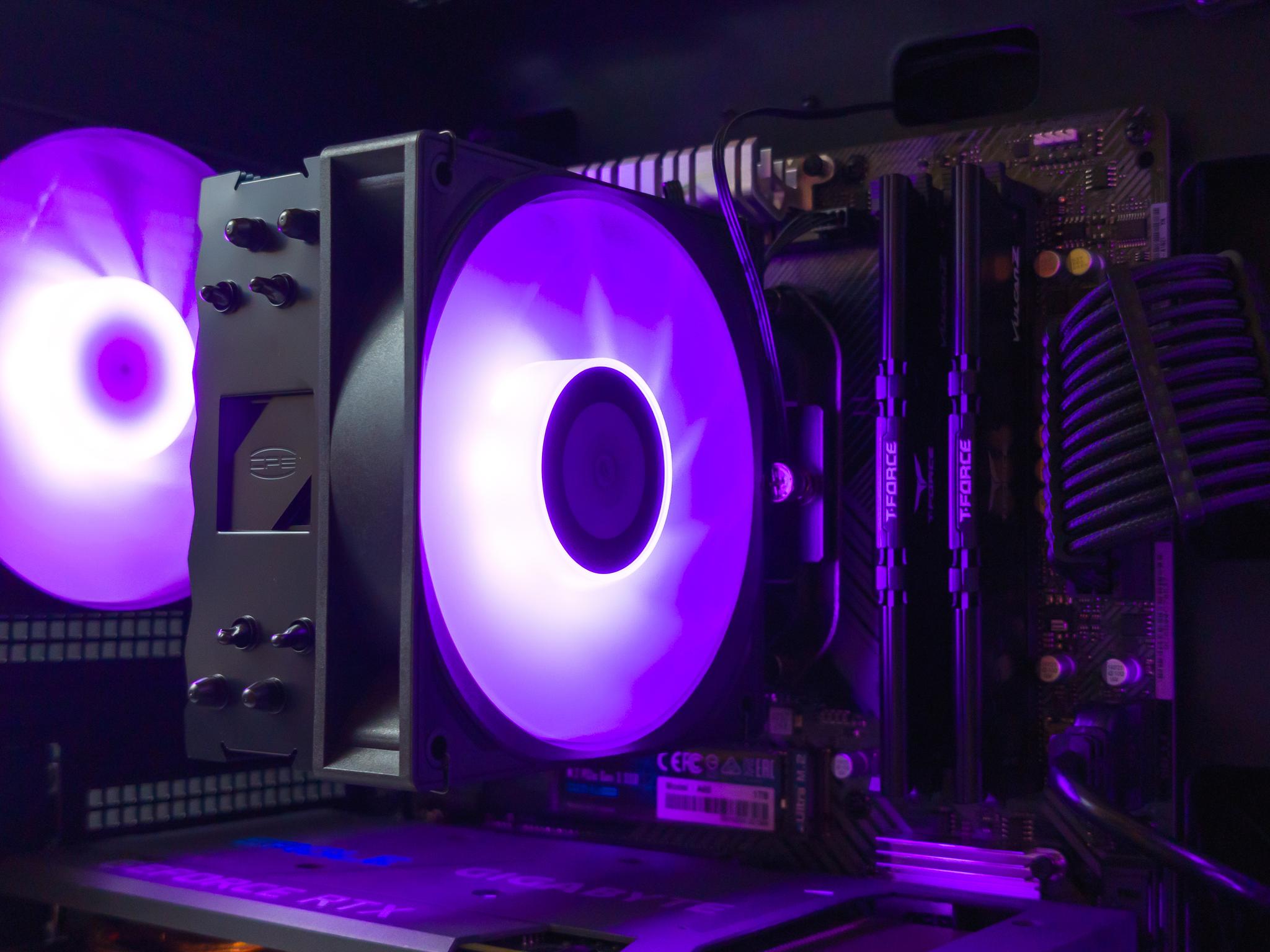 💜🖤 RTX 3060Ti / Ryzen 5 5500 / 16GB Gaming PC 🖤💜