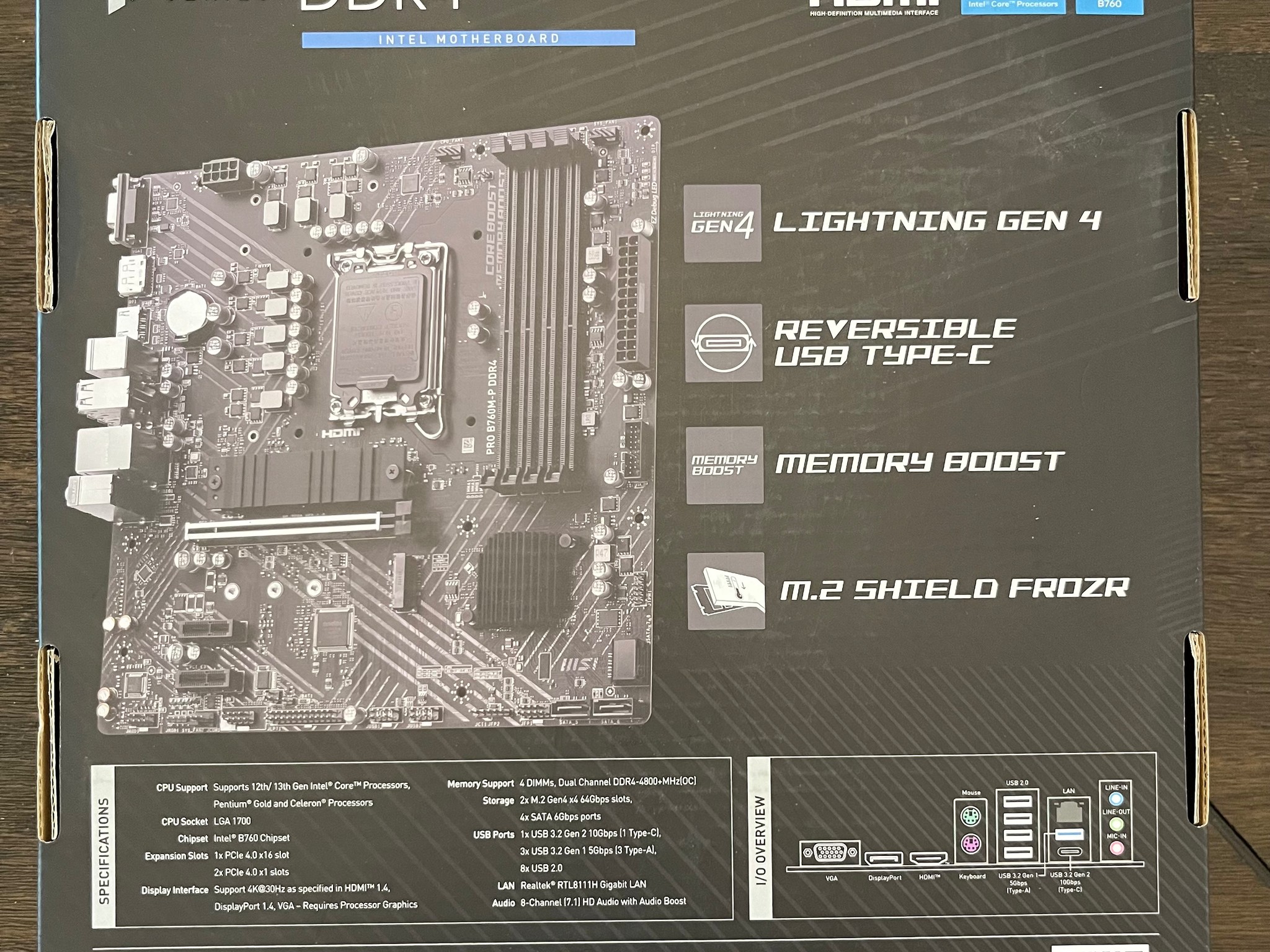 i5 12600KF/ 32GB DDR4/ B760M SEALED Combo