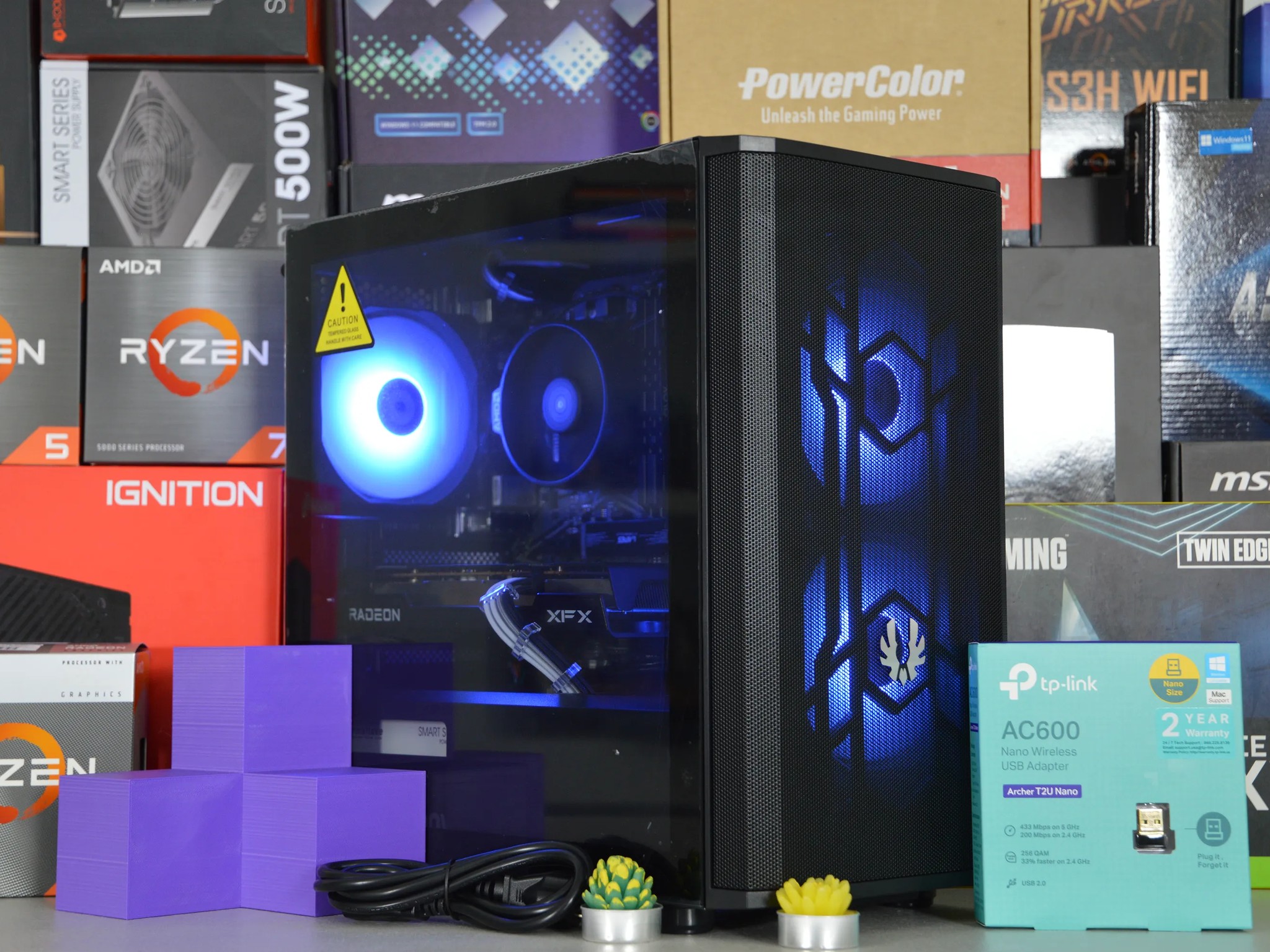 🟣🕷️| RX 6600 8GB | RYZEN 5 3600 | 16GB RAM | 1TB NVME SSD | Royal Widow |