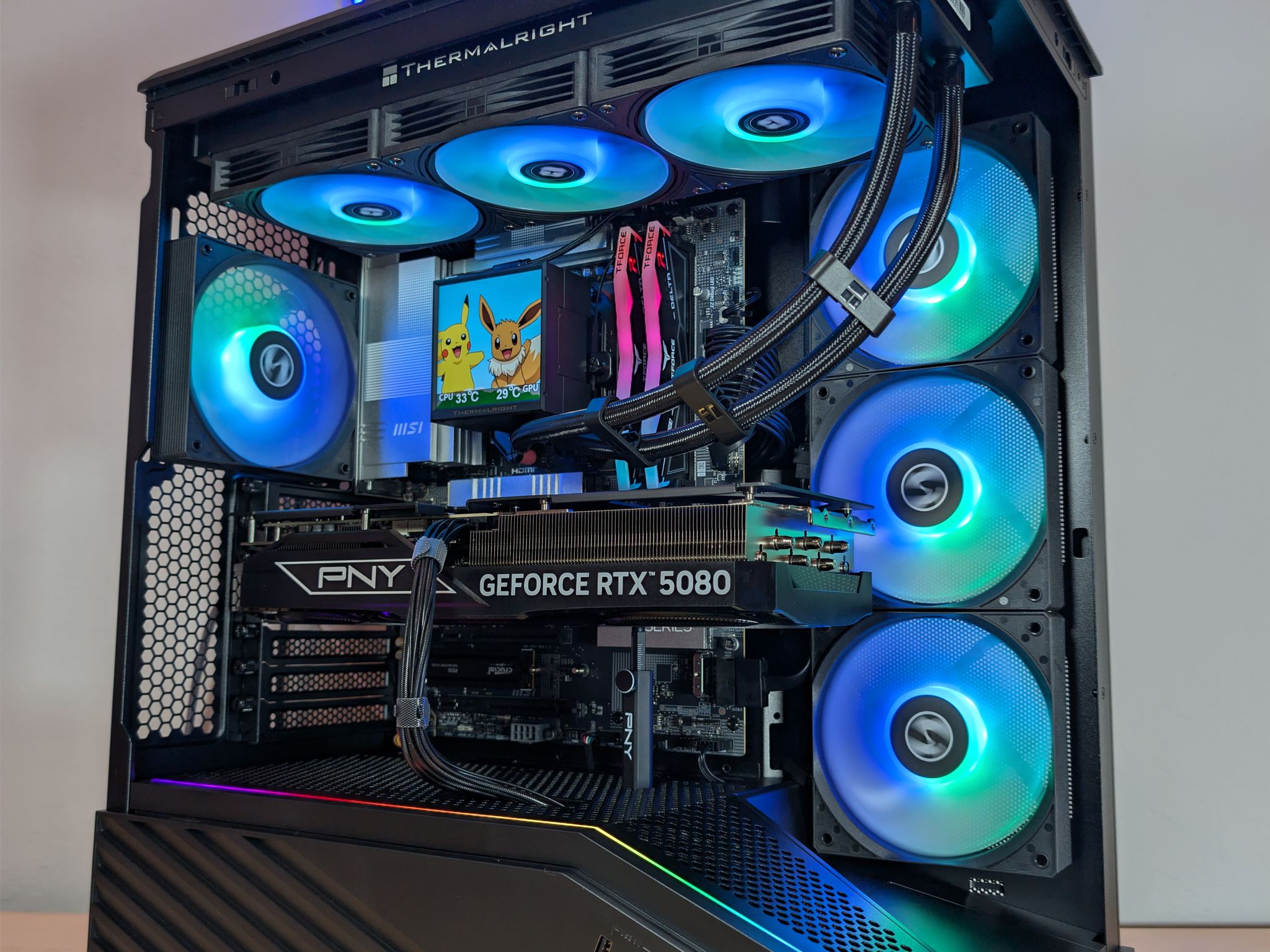 GeForce RTX 5080 Custom Gaming PC - Ryzen 7 9850X3D, 32GB RAM