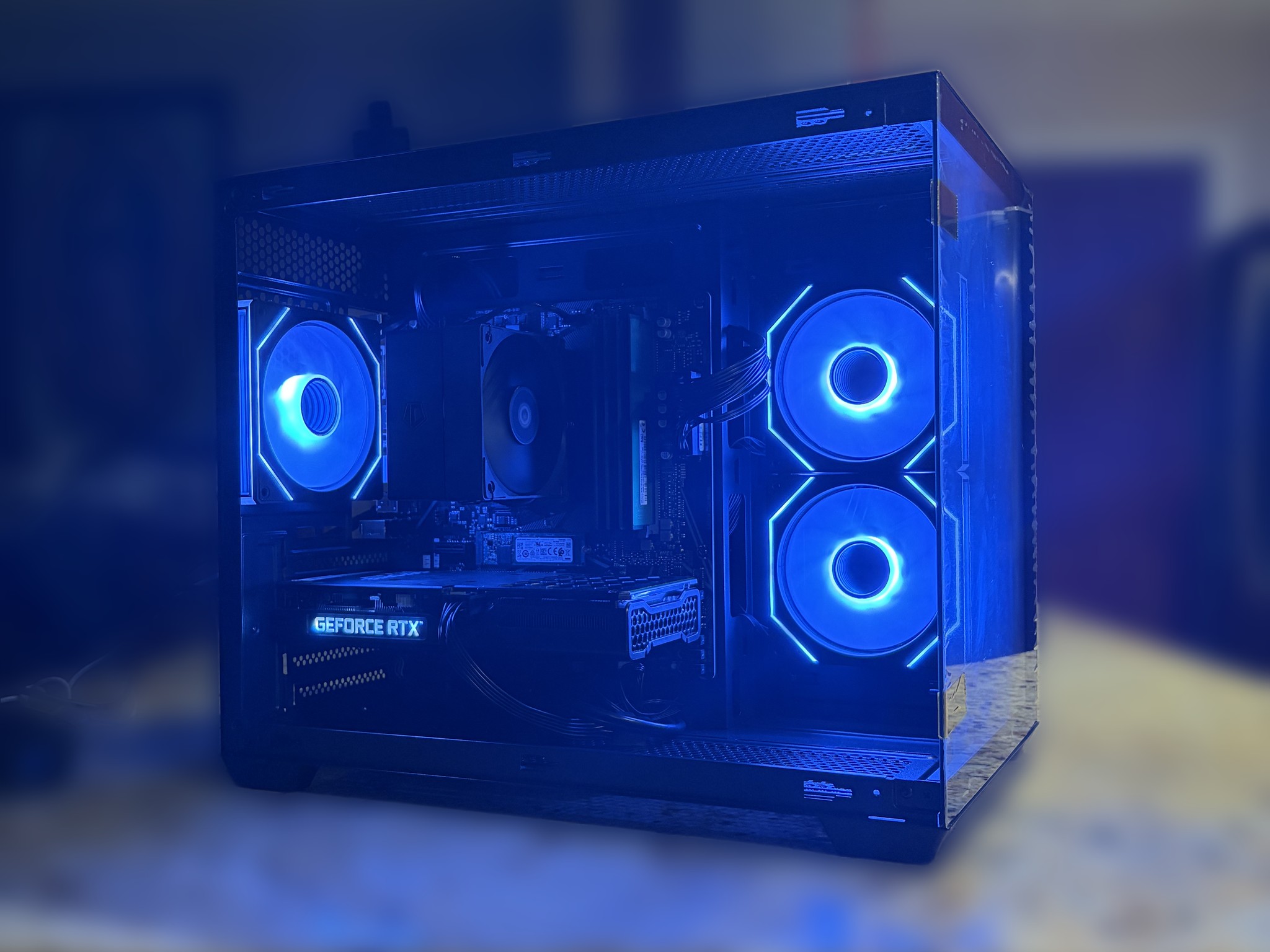 Black Gaming PC | RTX 3050 8GB | RYZEN 5 3600X | 16GB RAM | 500GB NVME SSD