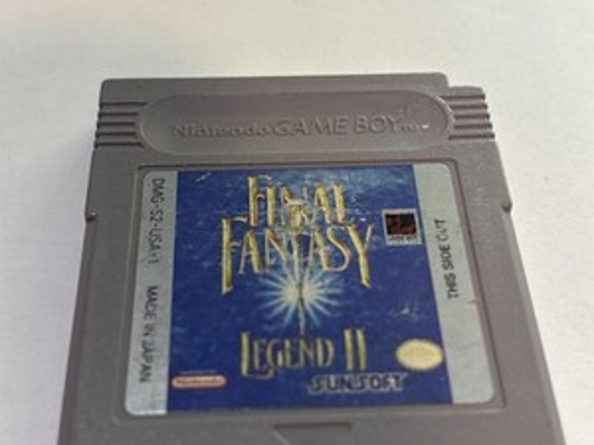 Game Boy - Final Fantasy II Nintendo (ED)