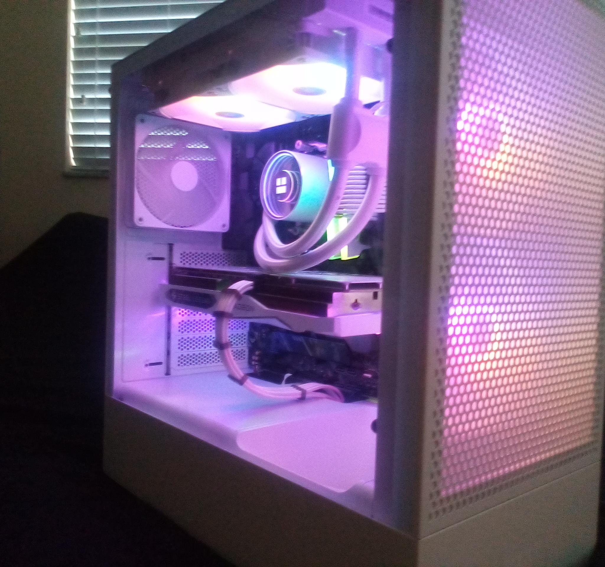 Newly Built Ryzen 7 5800X CPU/ RX7600 GPU