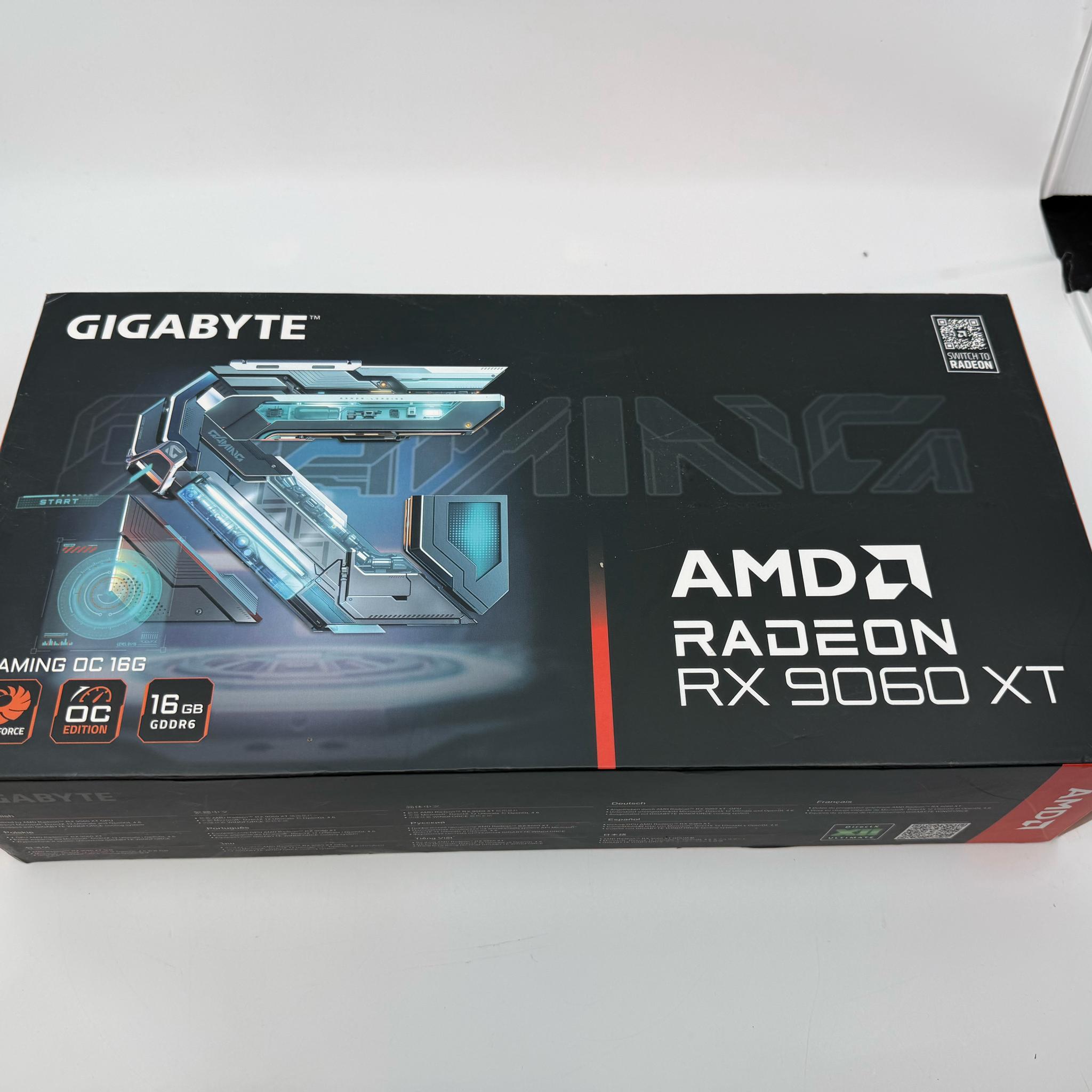 Gigabye AMD Radeon 9060 XT 16GB Open Box