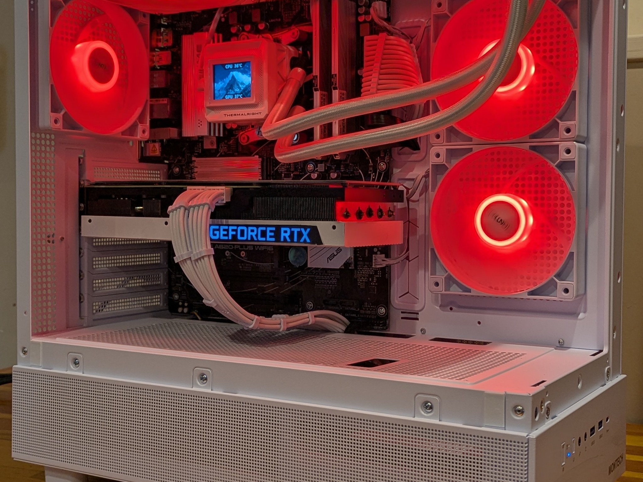 Ryzen 5 7600 || RTX 3070 Ti || 1440P White Gaming PC