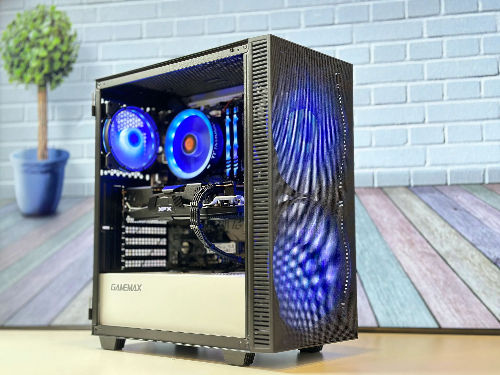 🪀Gaming PC🪀 AMD RX 5600XT 🪀Ryzen 5 4500 6-Core 🪀16GB DDR4 RAM🪀500GB NVME SSD