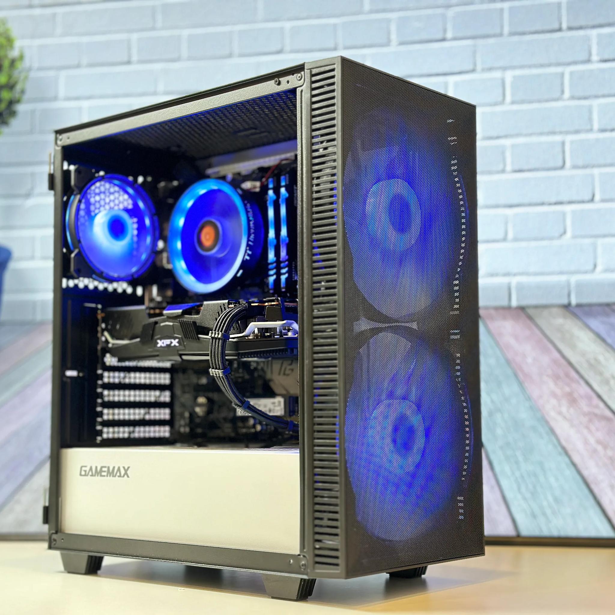 🪀Gaming PC🪀 AMD RX 5600XT 🪀Ryzen 5 4500 6-Core 🪀16GB DDR4 RAM🪀500GB NVME SSD