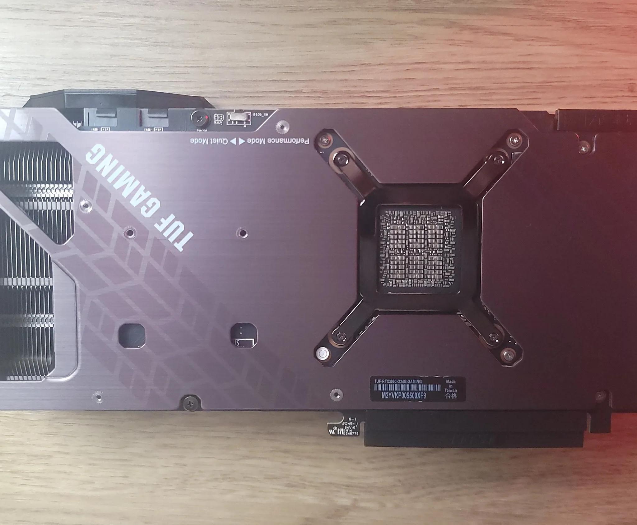 ASUS GeForce RTX 3090 24GB TUF GAMING OC GDDR6X Video Graphics Card