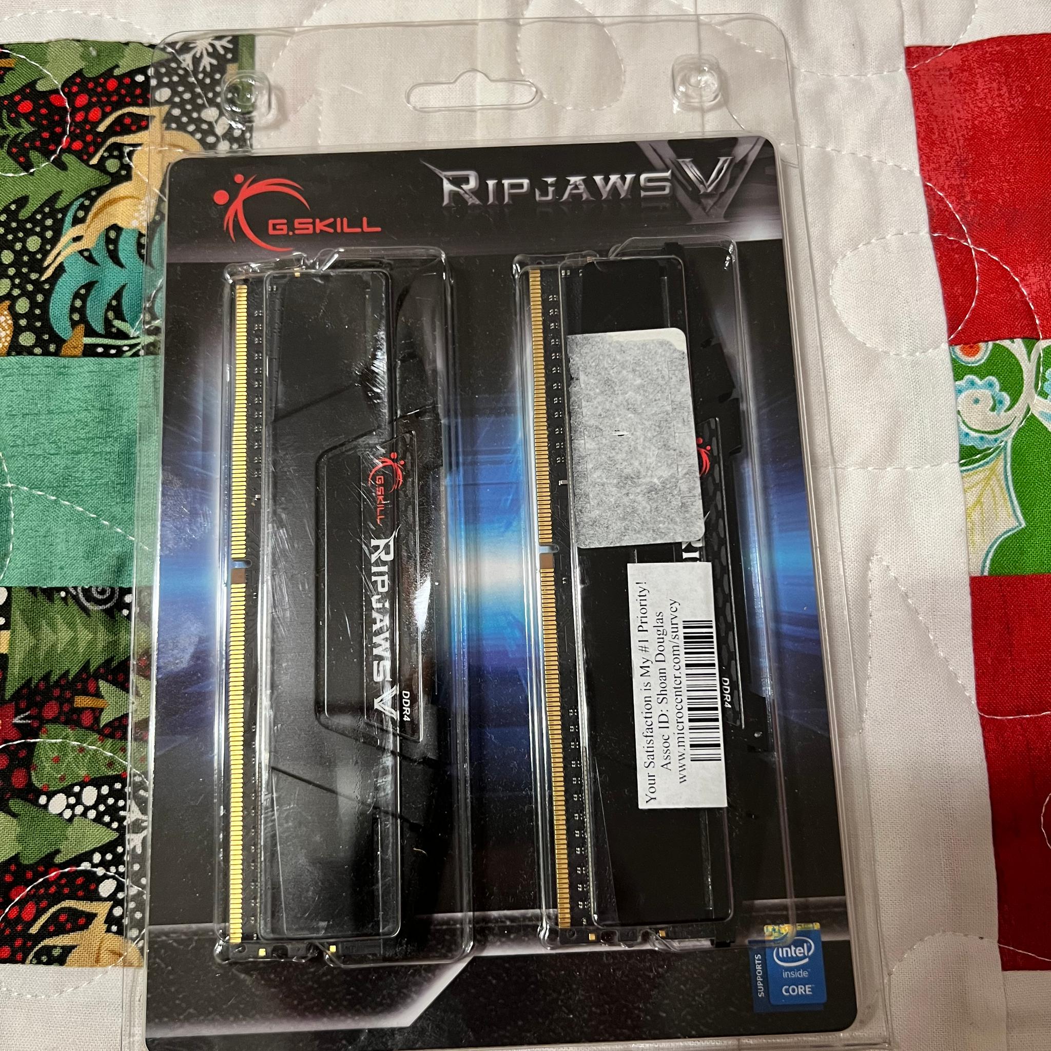 Used GSkill RipJaw DDR4-3600 16GB (8GBx2)