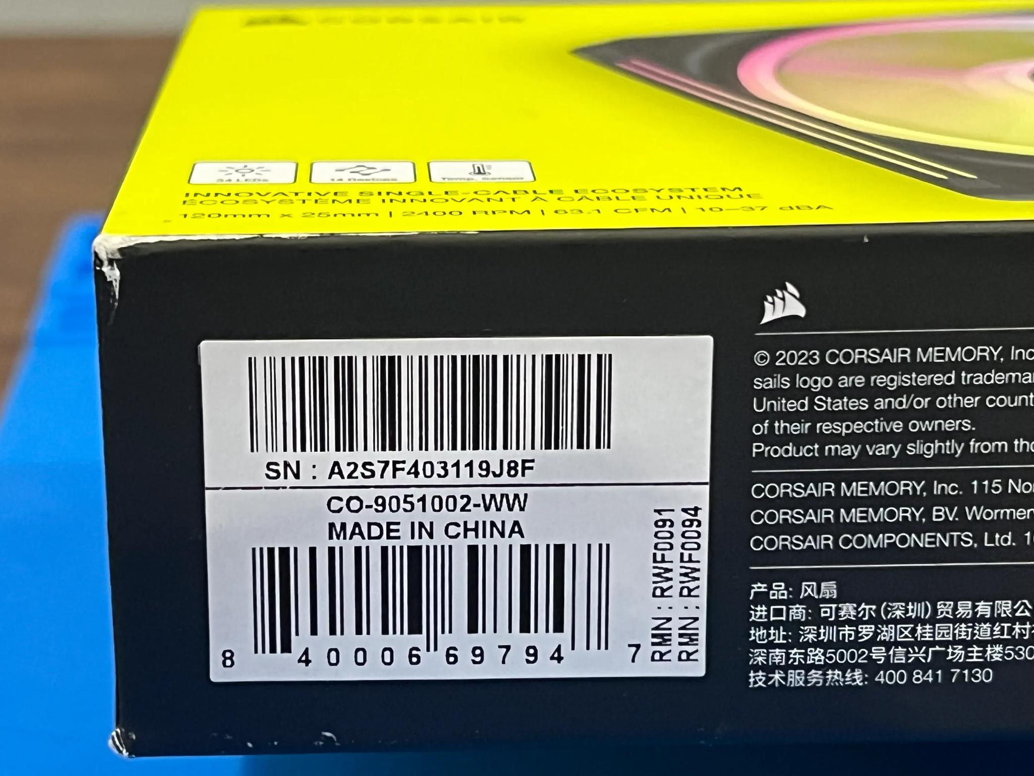Corsair iCUE LINK QX120 RGB Starter Kit
