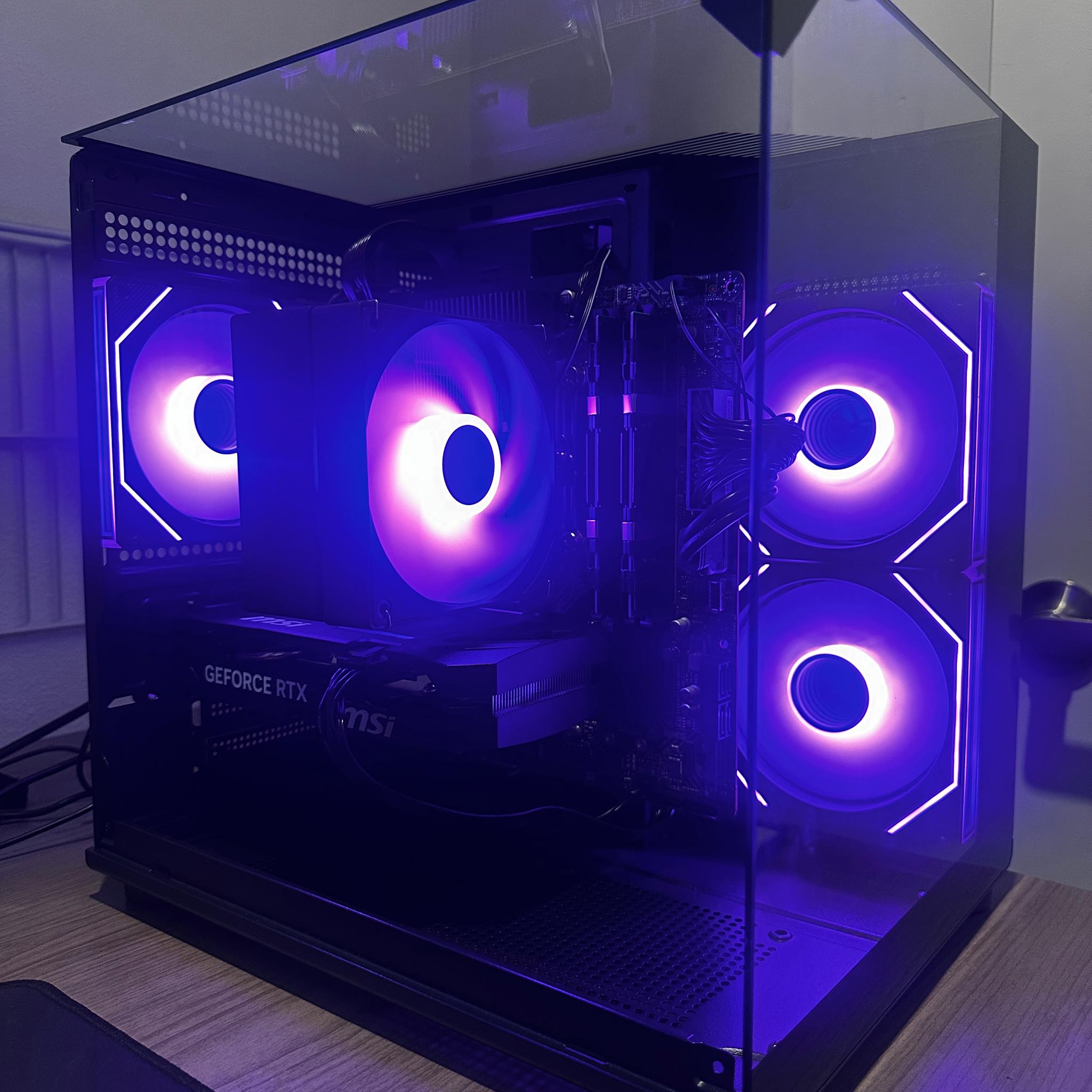 RTX 5060 FISH TANK BUILD