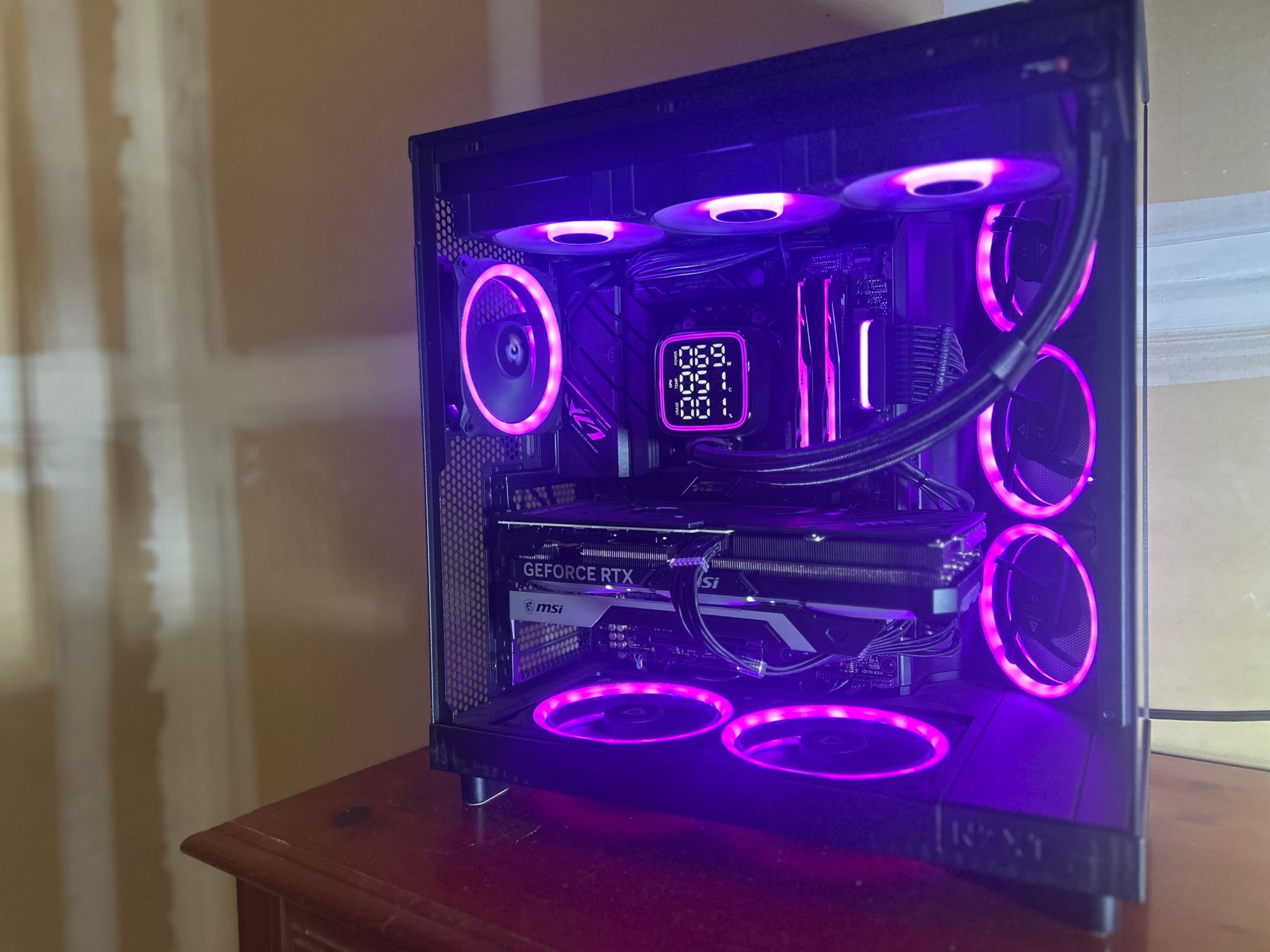 RTX 4070 TI Super 16GB Ryzen 9 7900X 32GB RAM WiFi ultimate gaming PC 1080p-4K