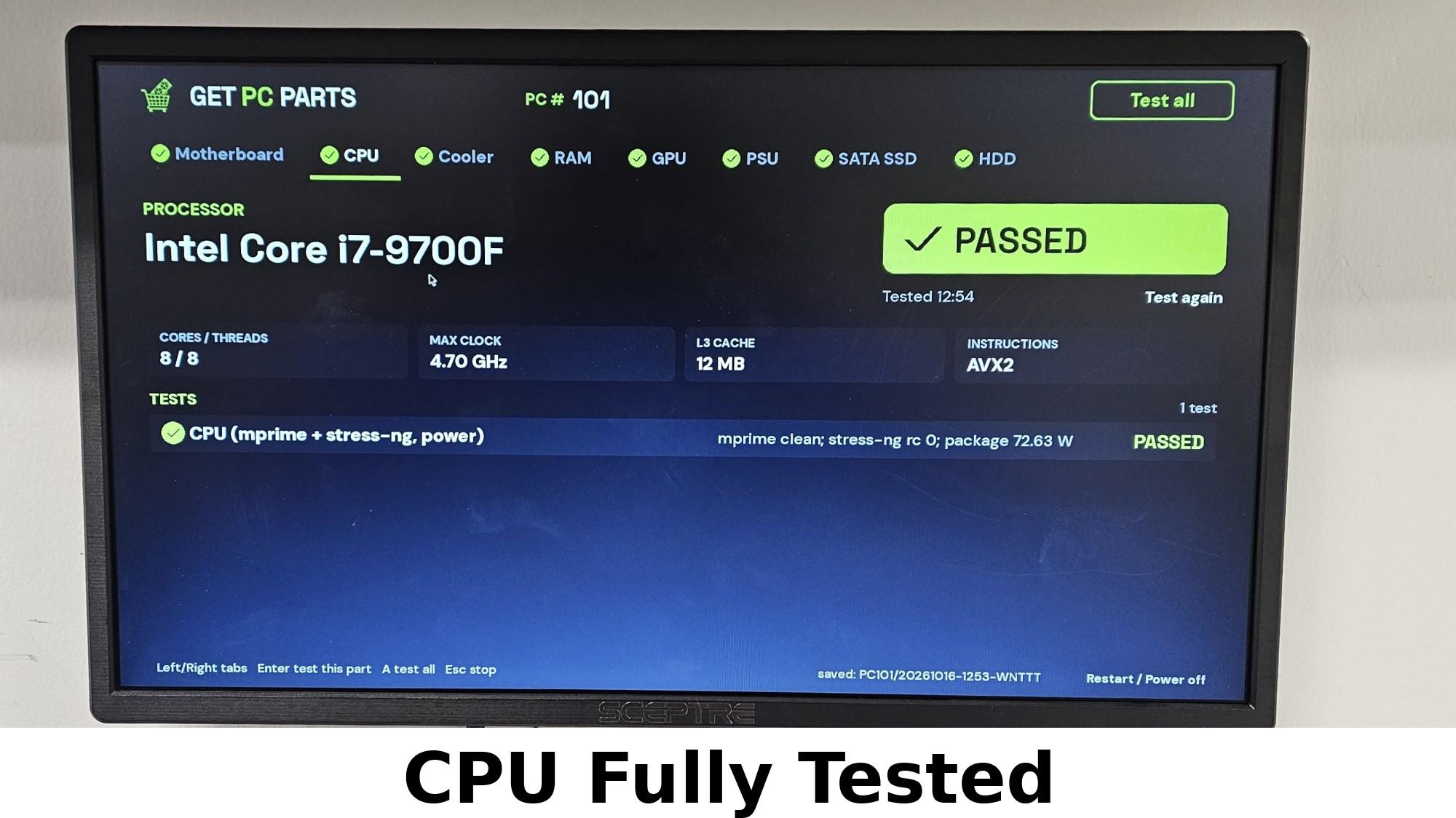 Intel Core i7-9700F LGA1151