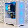 White Custom Gaming PC Build i5