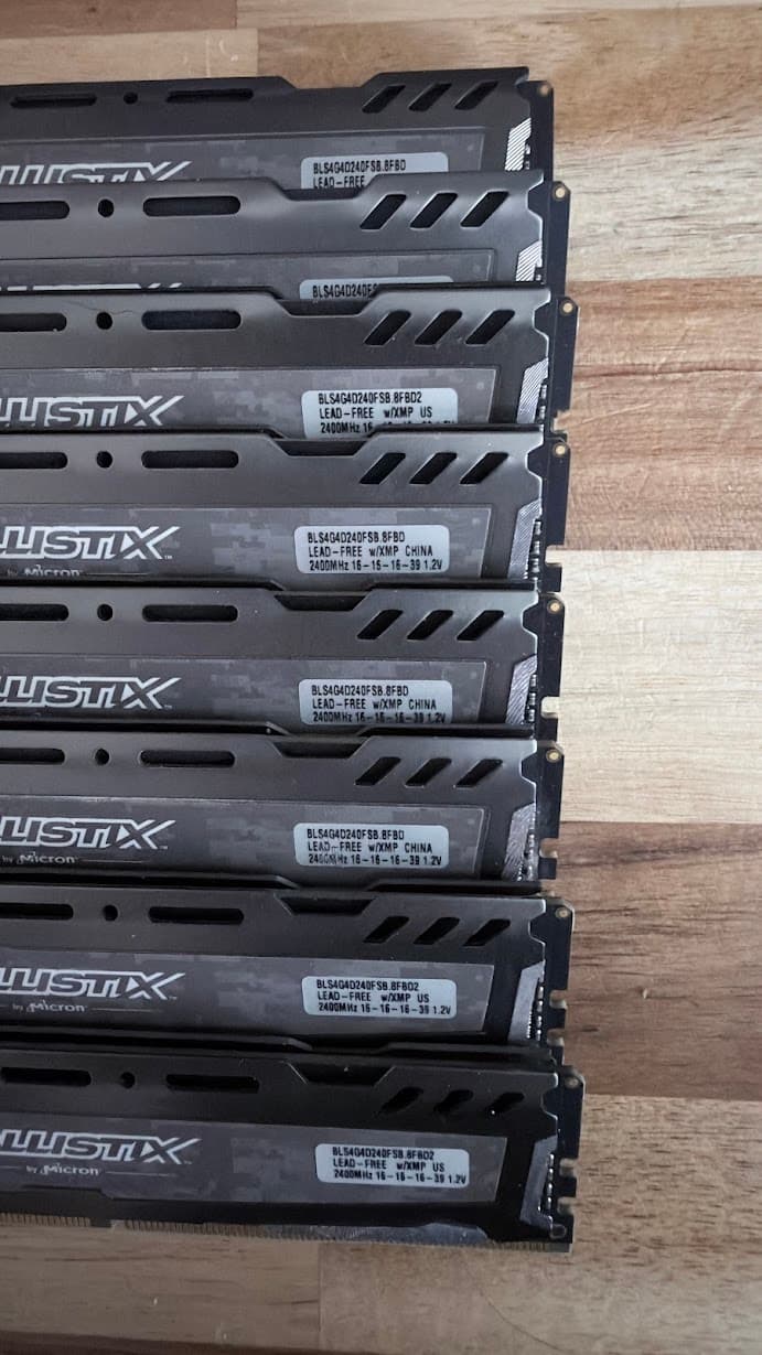 Crucial 4GB PC4-19200 DDR4-2400MHz