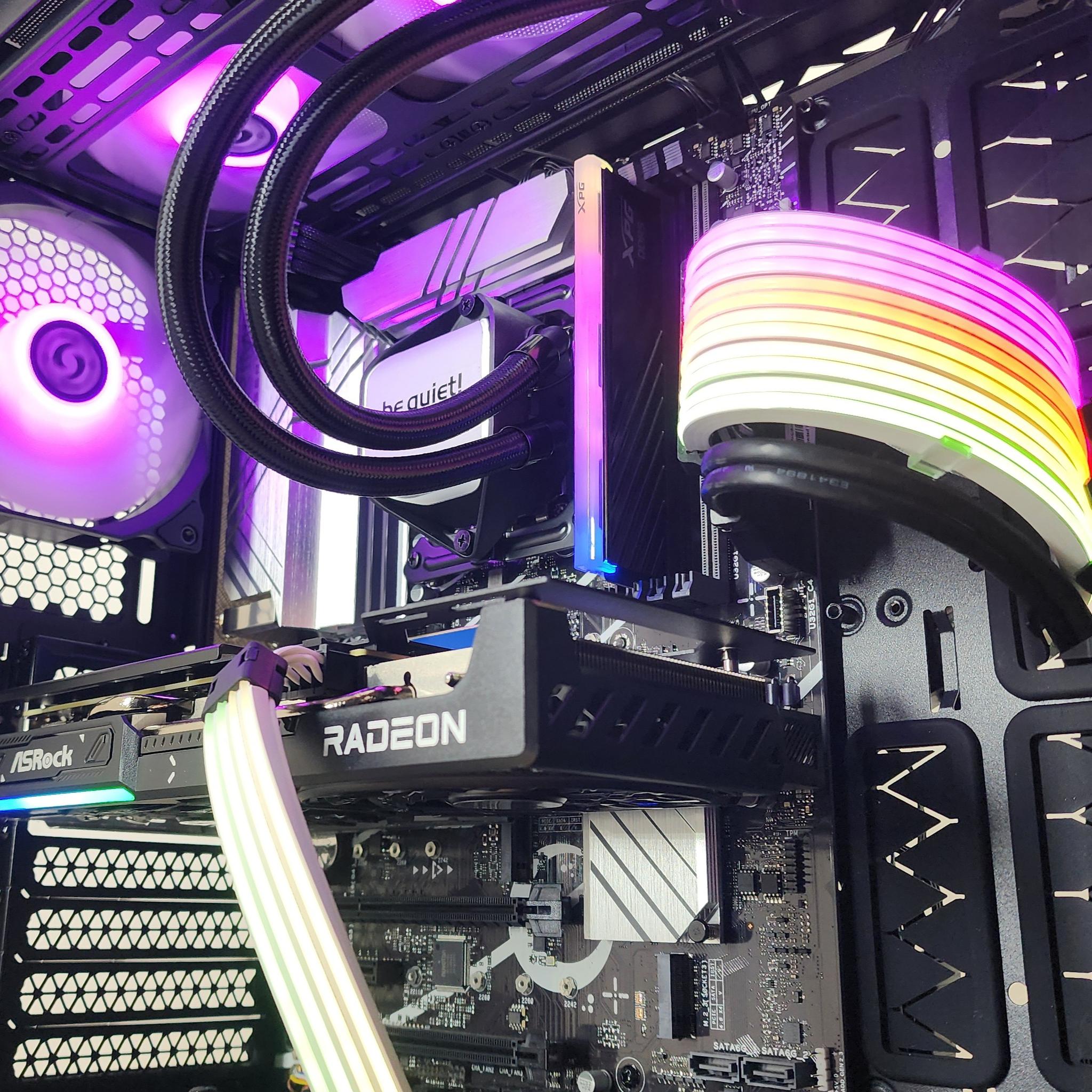 Gaming PC i7-14700KF 16GB RAM 1TB SSD RX 9060 XT 16GB Windows 11 Computer