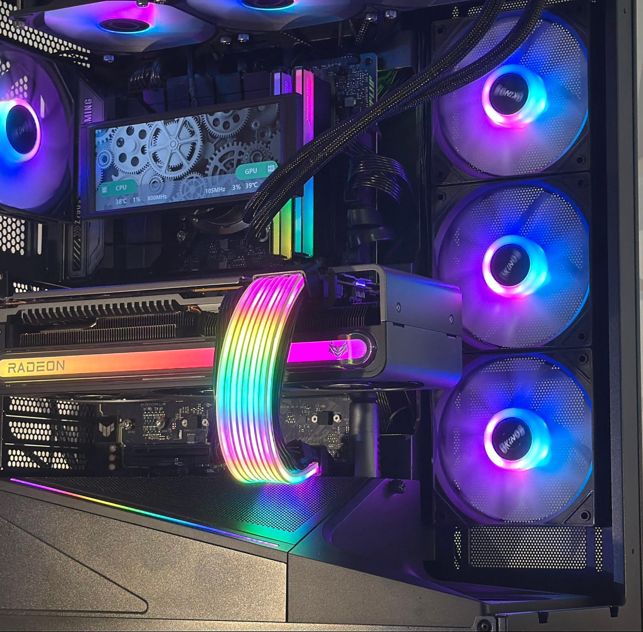 i9-13900K | RX 7900 XTX | 32GB DDR5| 2TB NVMe | LCD | Windows 11 Pro 🌊"🌊 “AQUA OVERDRIVE” PC