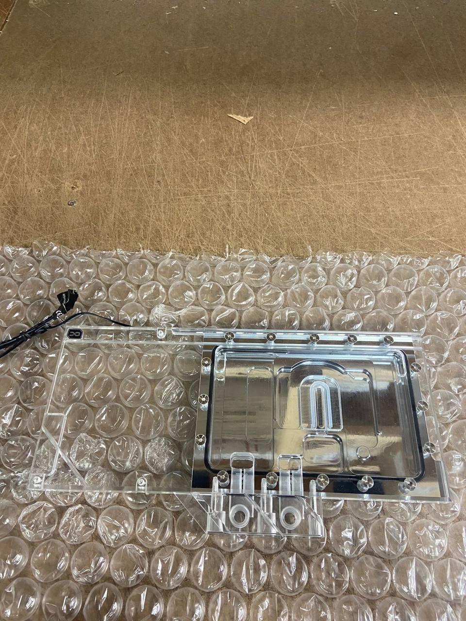 Alphacool Eisblock Aurora Acryl GPX-N RTX 3090TI Founders Edition with Backplate