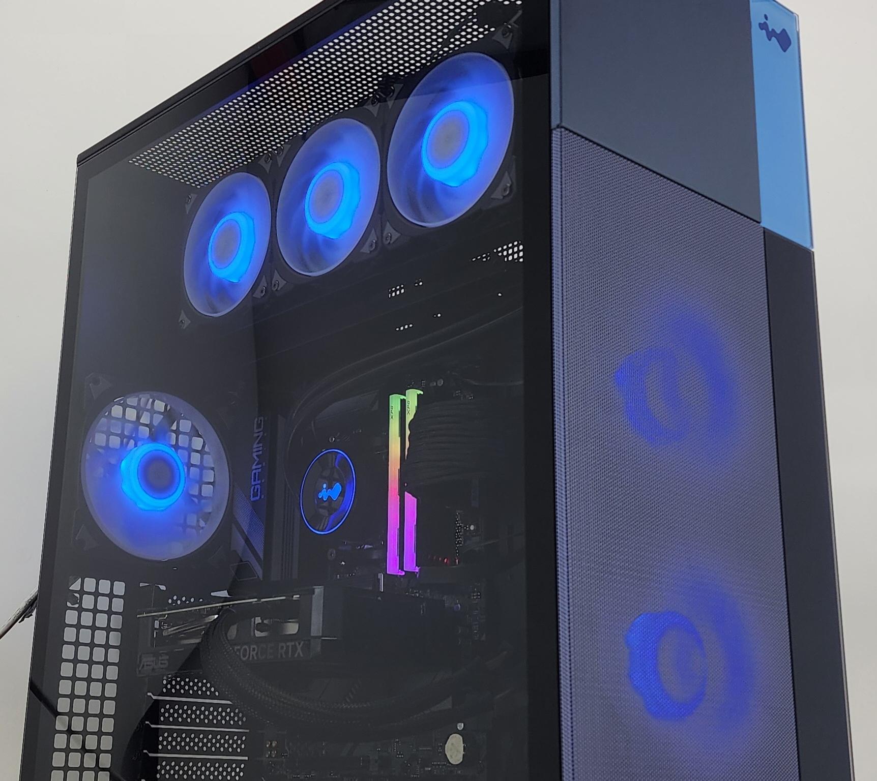 Gaming PC Ryzen 9 9900X 32GB RAM 2TB SSD RTX 4070 SUPER 12GB Windows 11 Computer