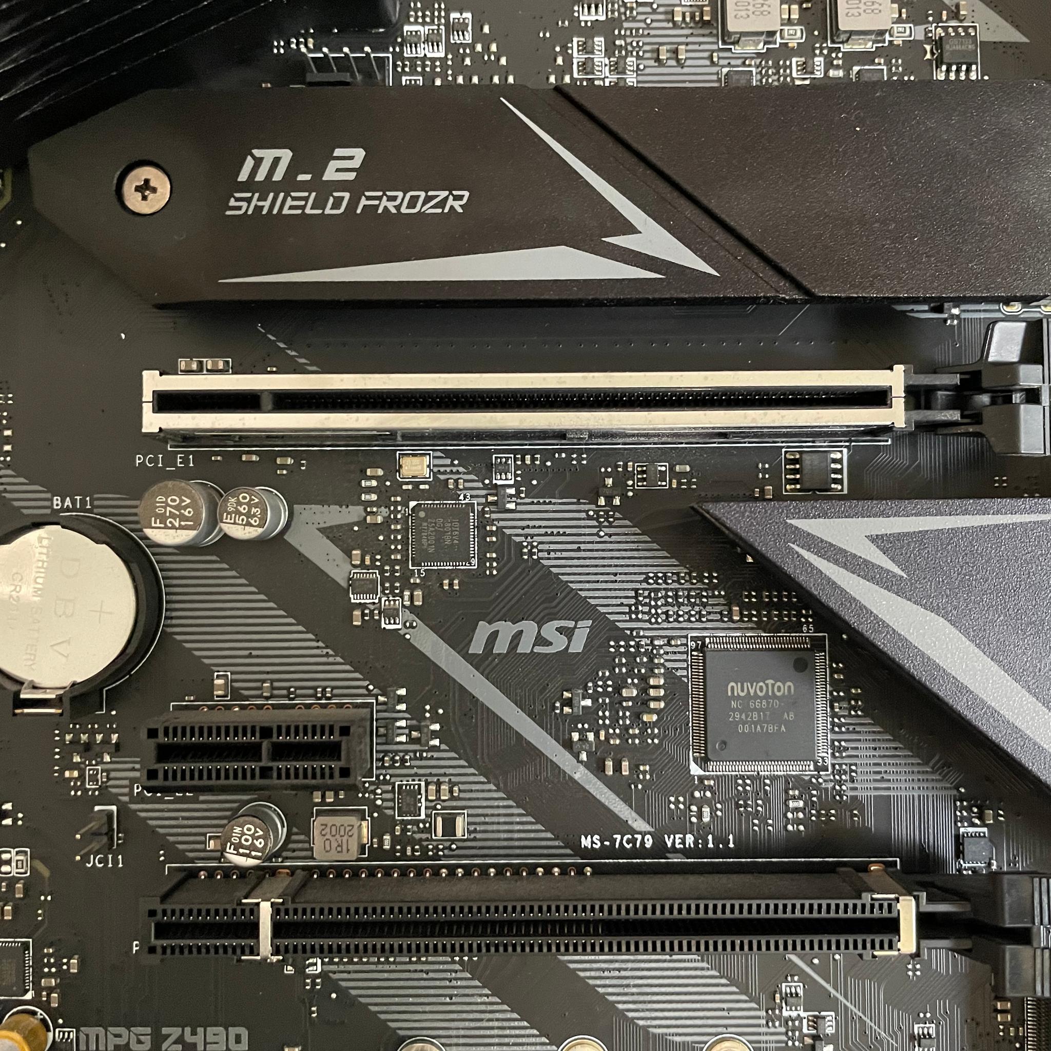MSI MPG Z490 GAMING EDGE WIFI w/Intel Core i7-10700k and Kingston HyperX Fury DDR4 3000 32GB Kit