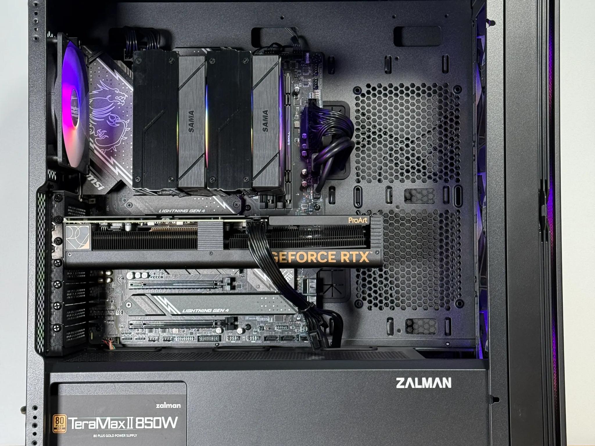 RTX 4070 Intel Core i7 12700k Gaming PC