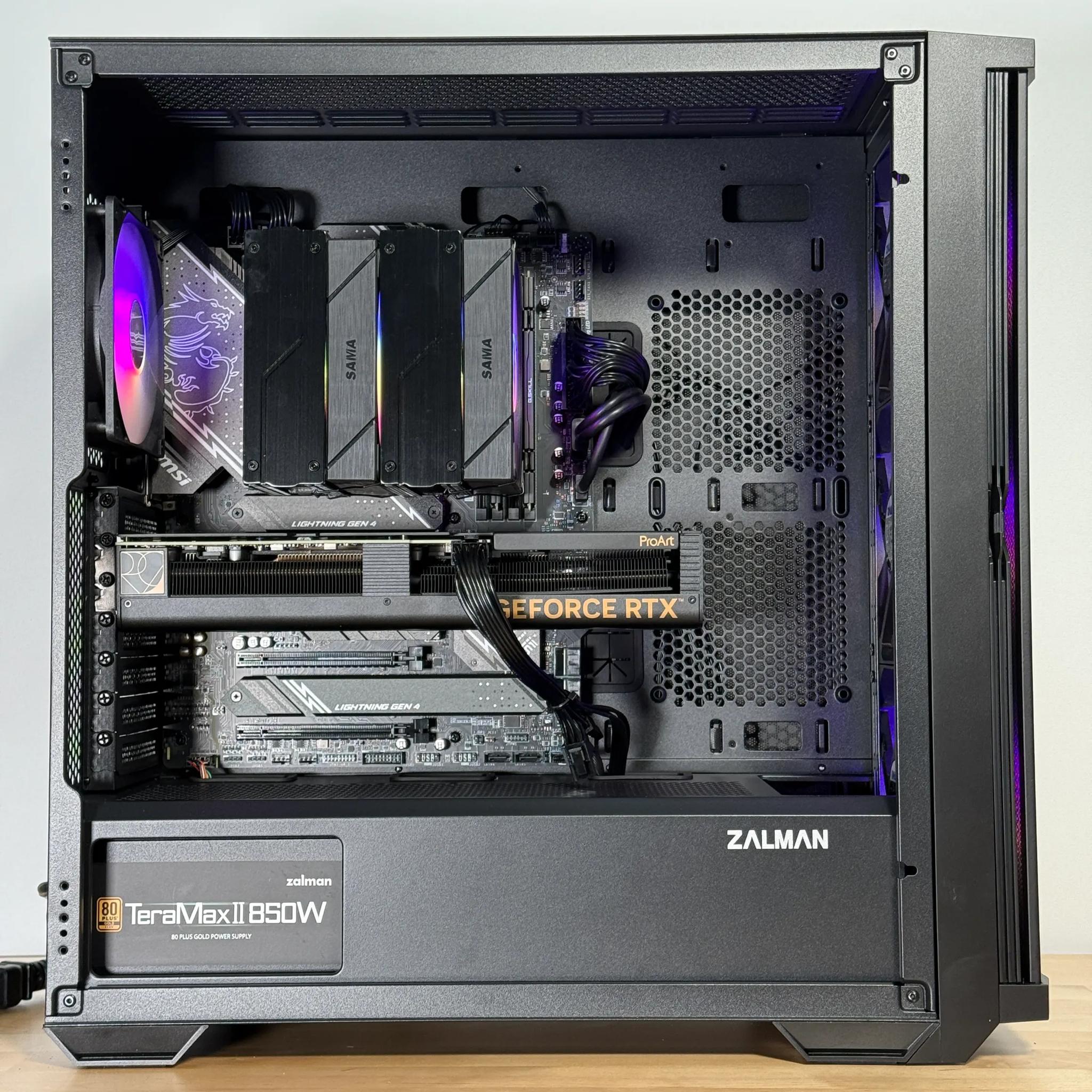 RTX 4070 Intel Core i7 12700k Gaming PC