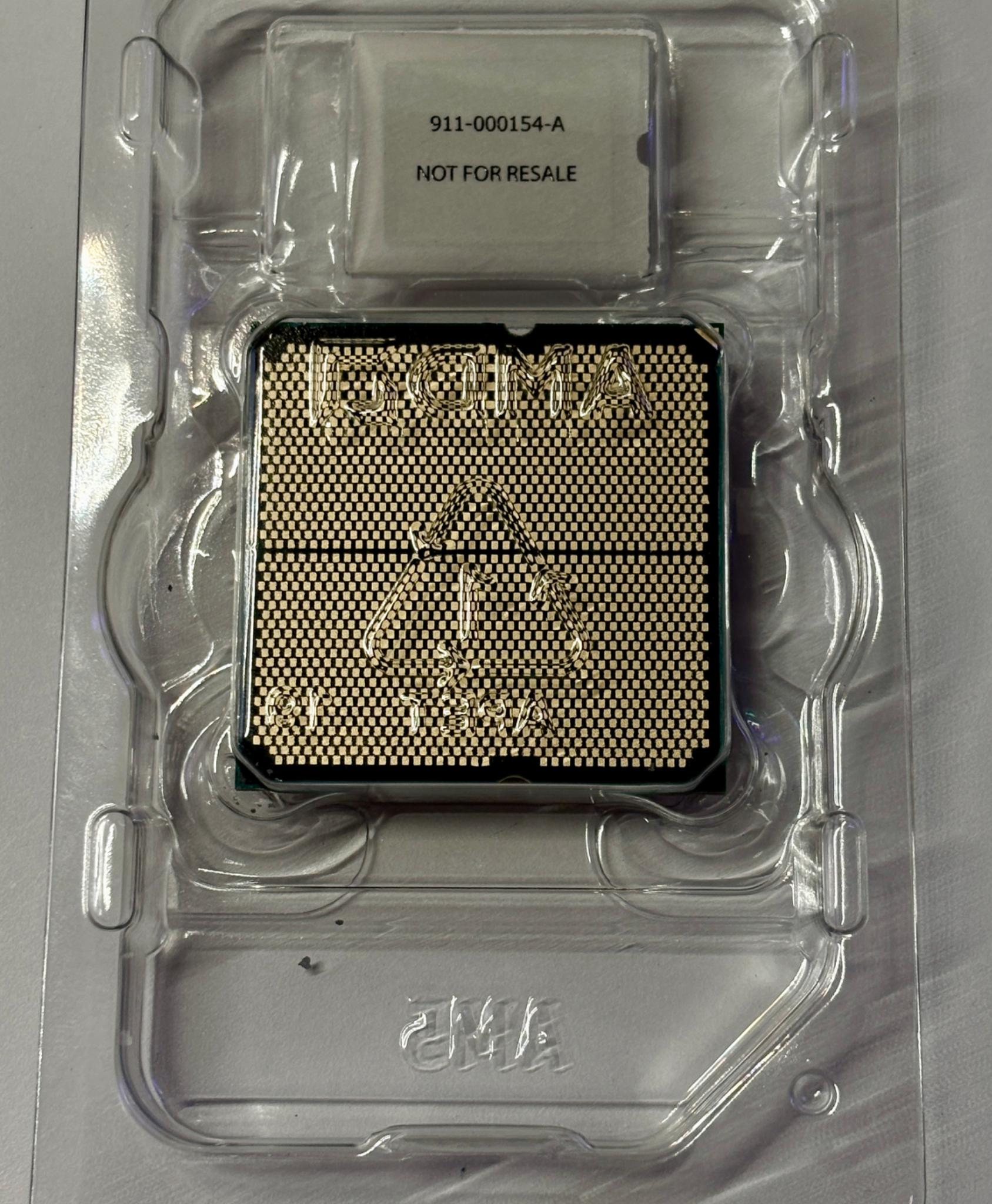 AMD Ryzen 7 7800X3D - lightly used and mounted once