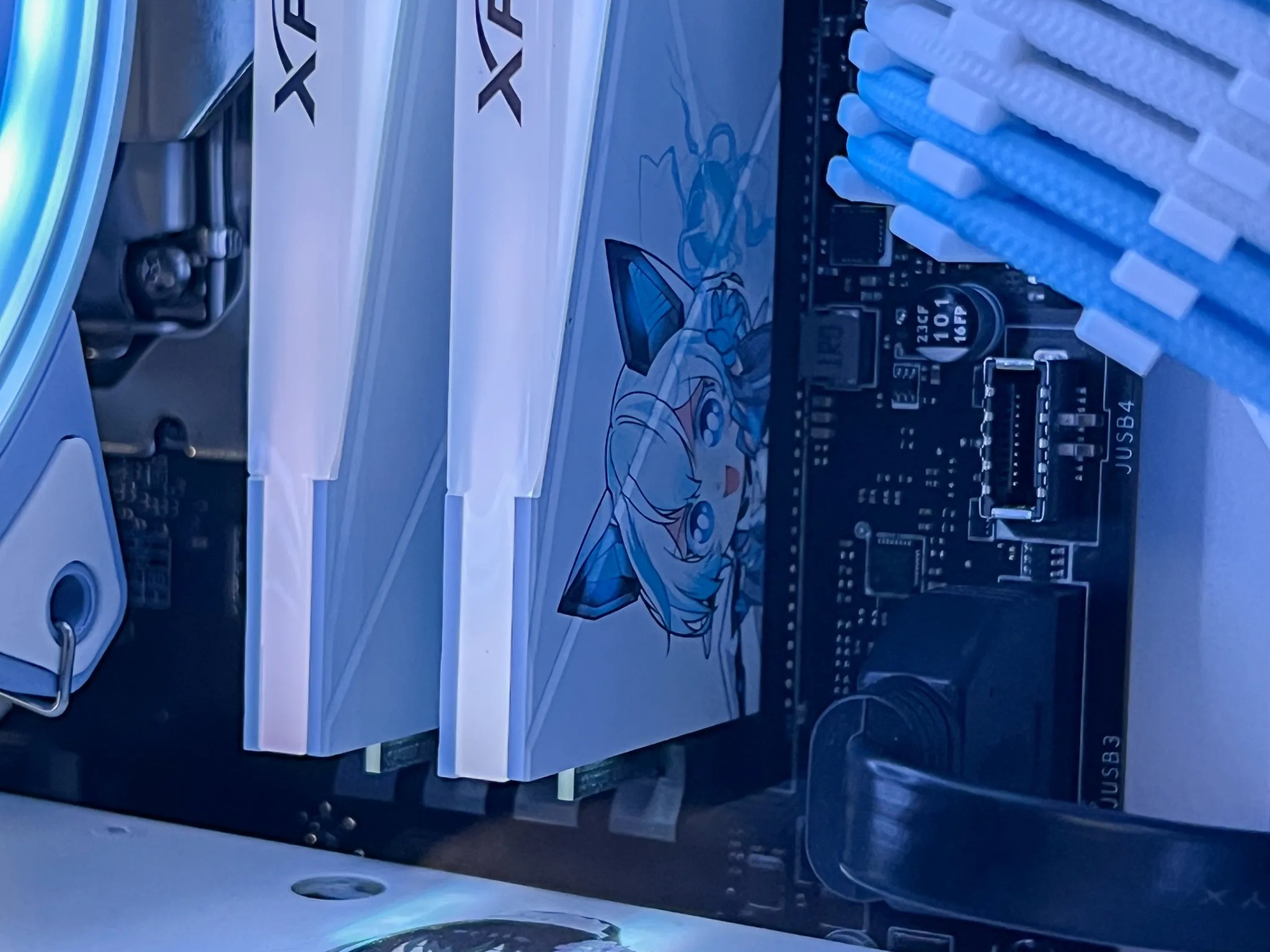 YESTON Anime Waifu PC Build | Radeon RX 6700XT | i5-12400