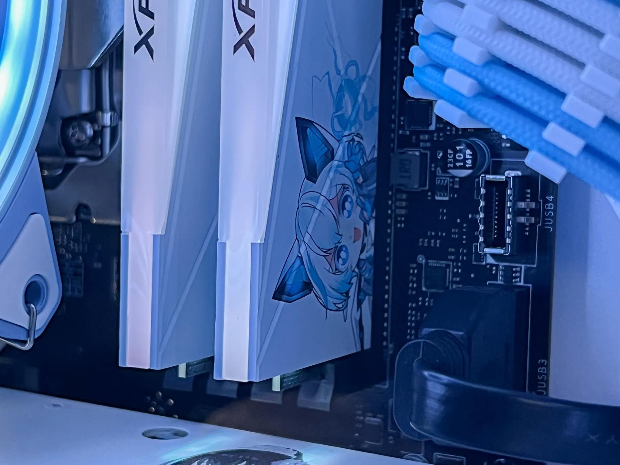 YESTON Anime Waifu PC Build | Radeon RX 6700XT | i5-12400