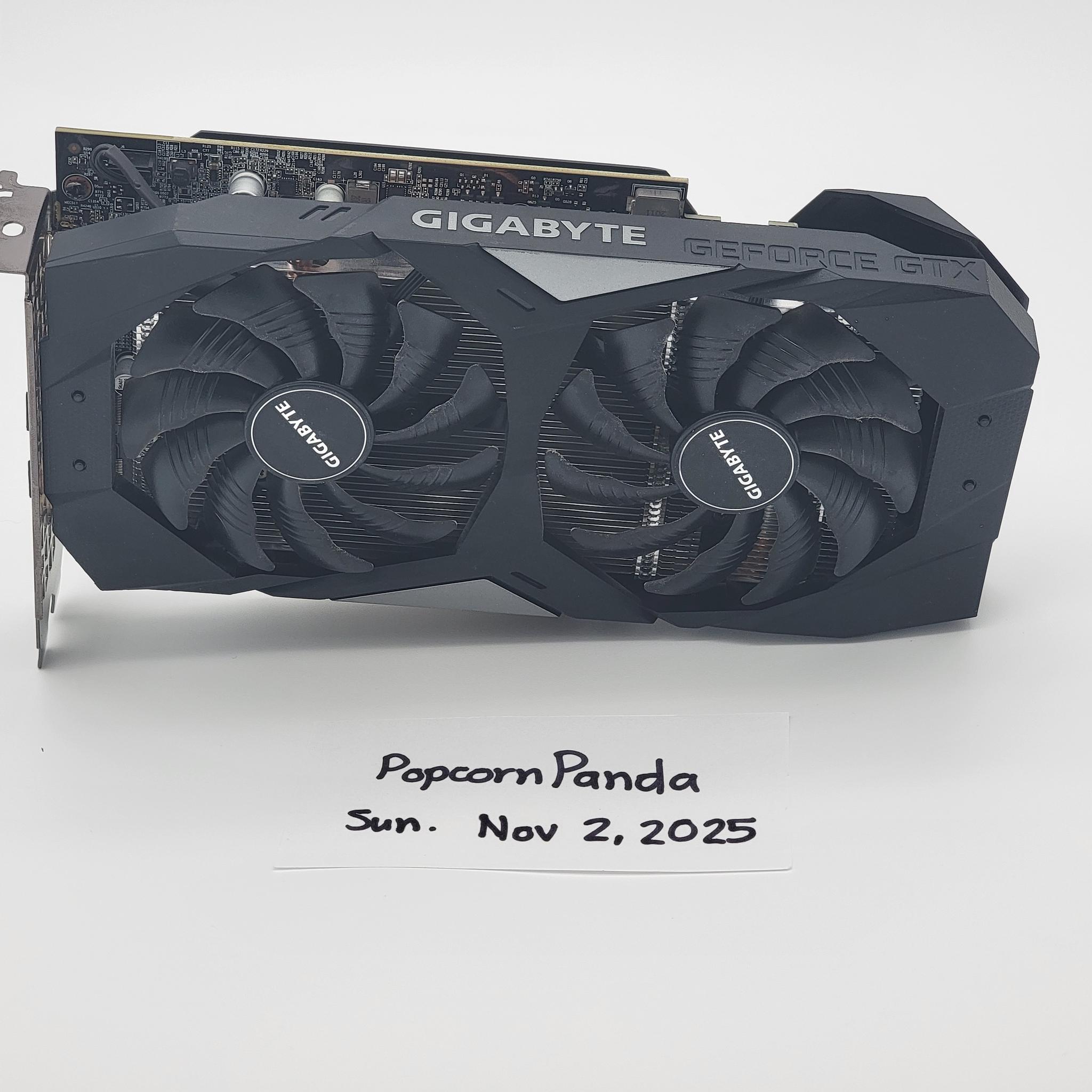 Used Gigabyte GTX 1660 Super OC