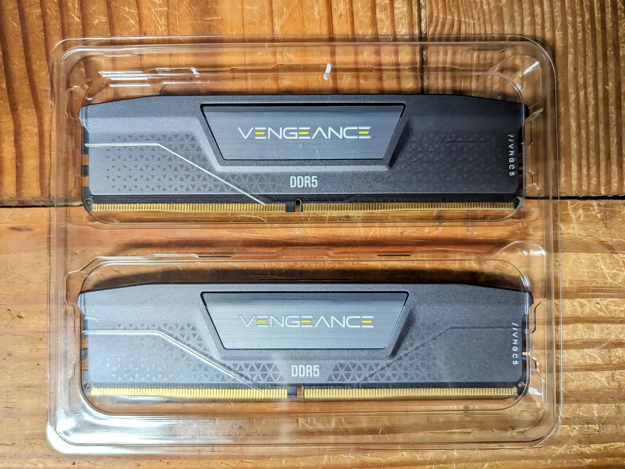 16 Gbs(2x8) of DDR5 Corsair Vengeance RAM