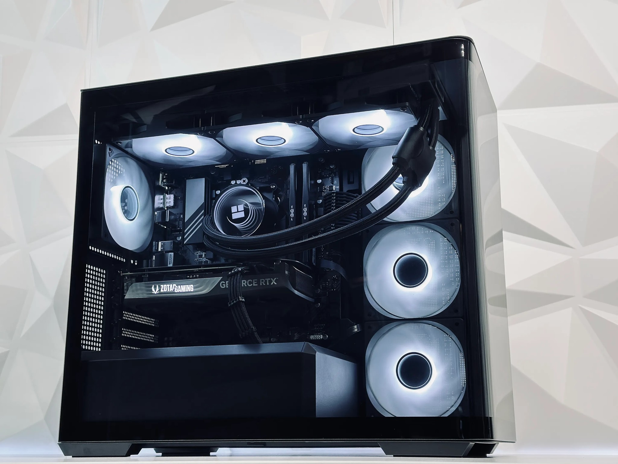 🌌🌑Dark Nebula🔭Liquid Cooled Gaming PC🔭Nvidia RTX 4070 Super 12GB🔭Ryzen 5 7600X🔭32GB DDR5🔭1TB