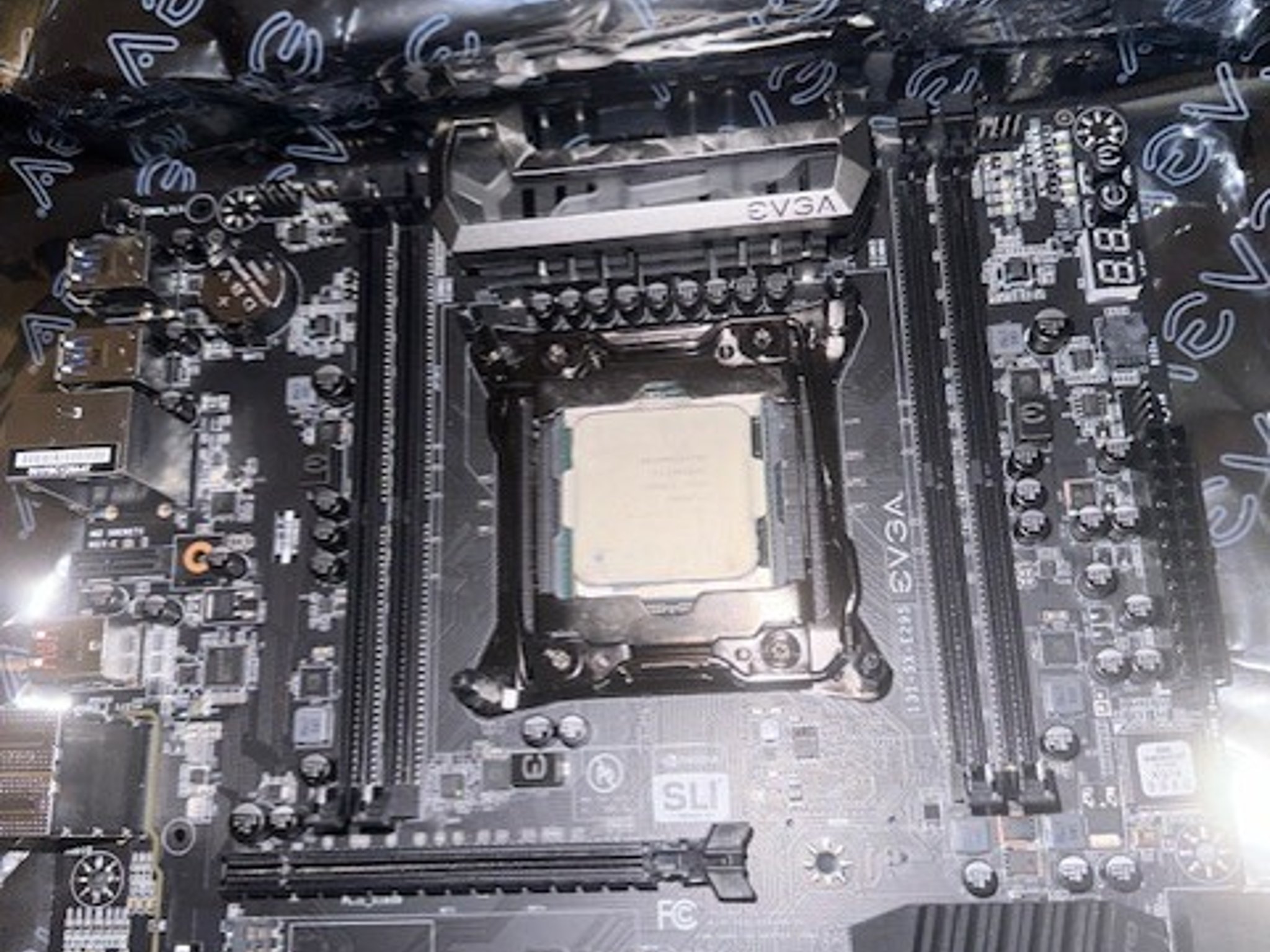 EVGA X299 MicroATX MOBO Bundle with I9-10900K Installed