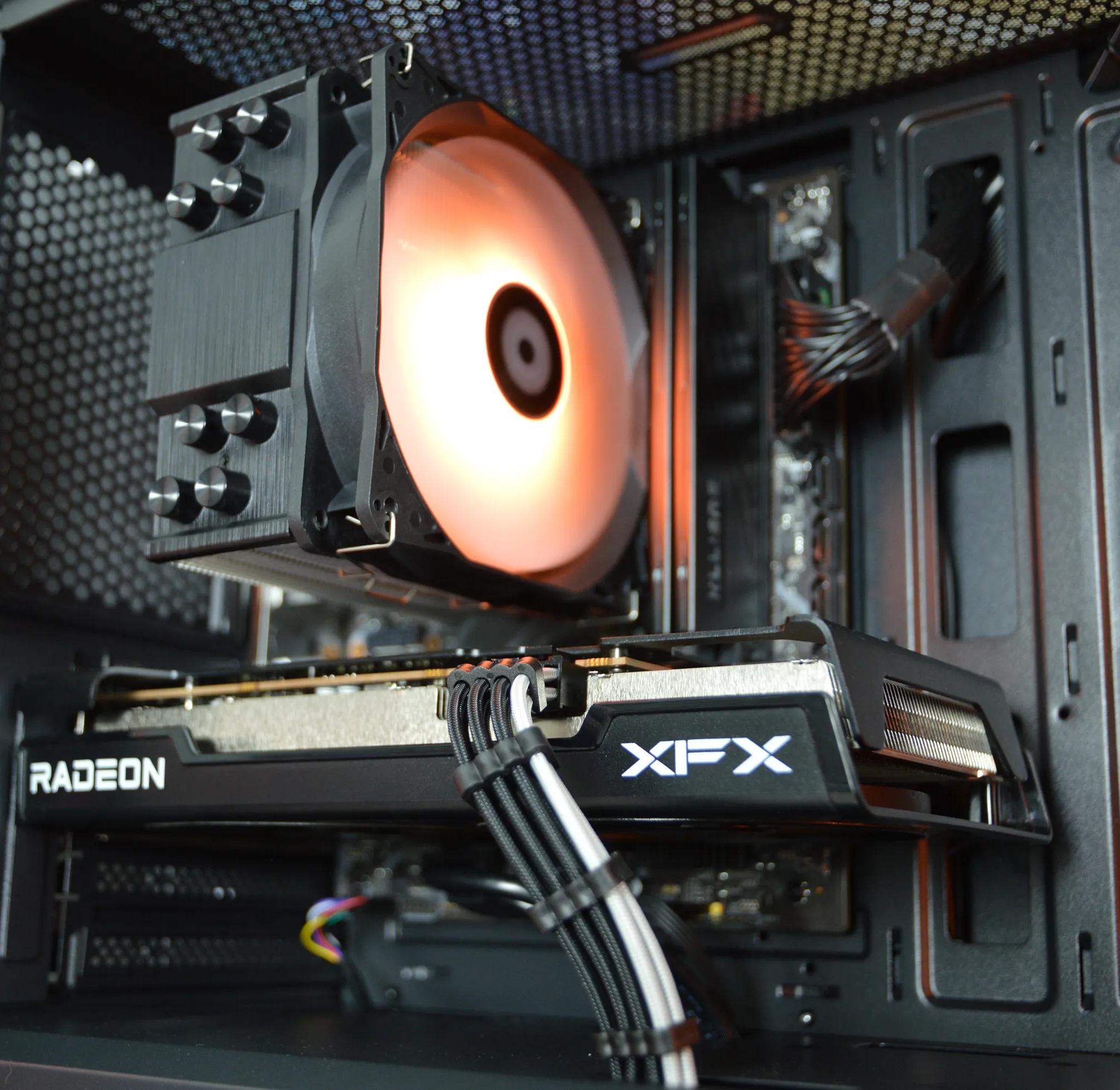 ⚫️🟠| RX 6600 8GB | RYZEN 5 3600 | 16GB RAM | 1TB NVME SSD | Midnight Orange |