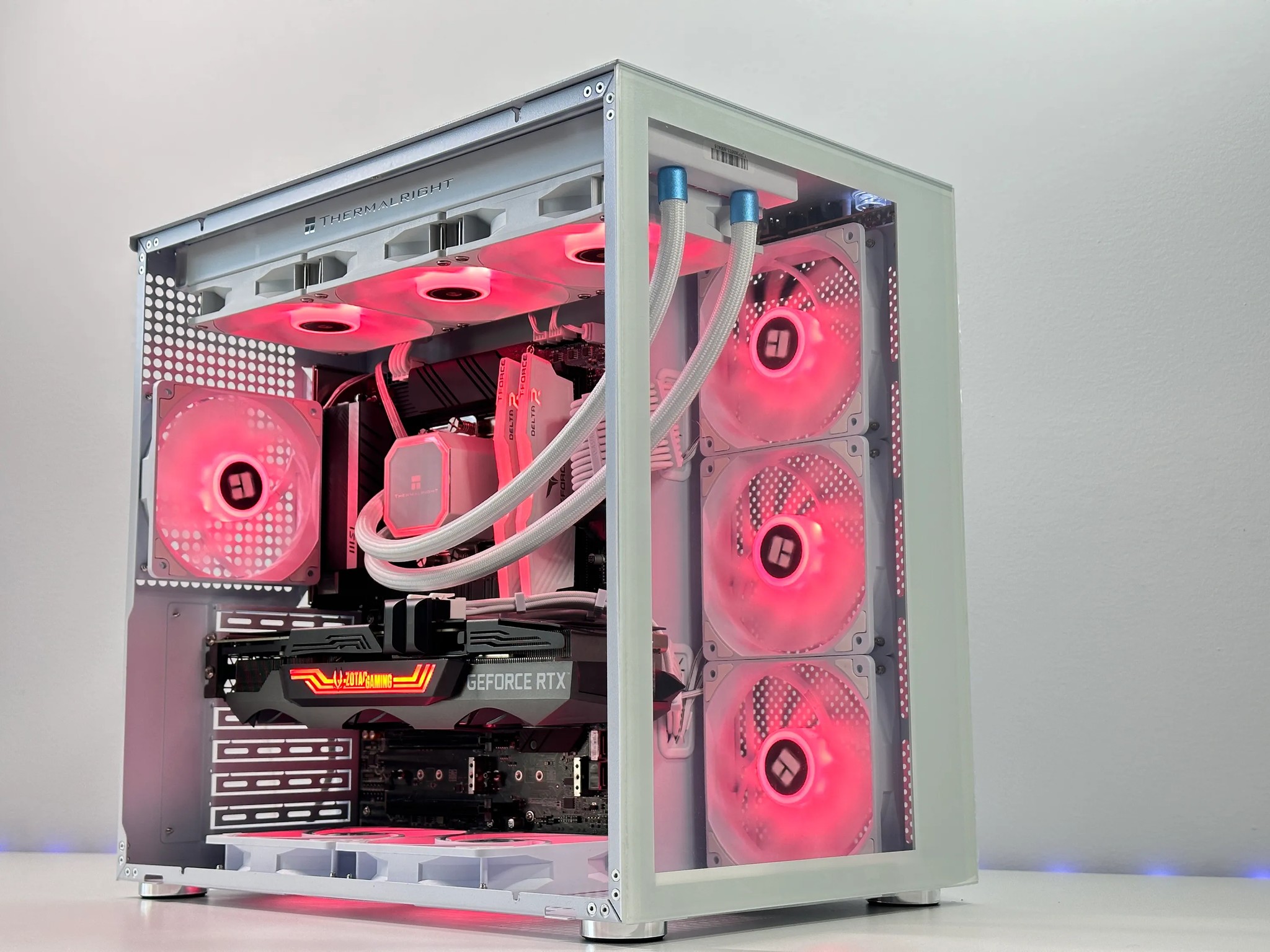 🫗4k Liquid Cooled Gaming PC🫗 Nvidia RTX 3080 10GB❄️Intel 12600k 10Cores❄️32GB DDR4❄️1TB NVME