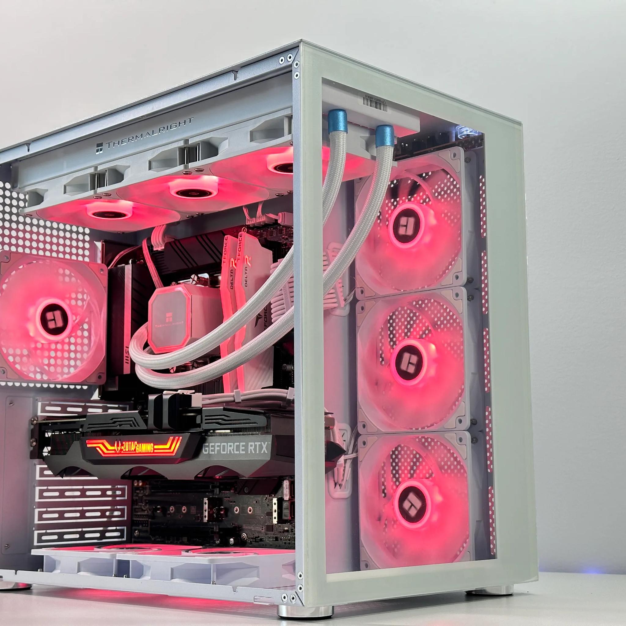 🫗4k Liquid Cooled Gaming PC🫗 Nvidia RTX 3080 10GB❄️Intel 12600k 10Cores❄️32GB DDR4❄️1TB NVME