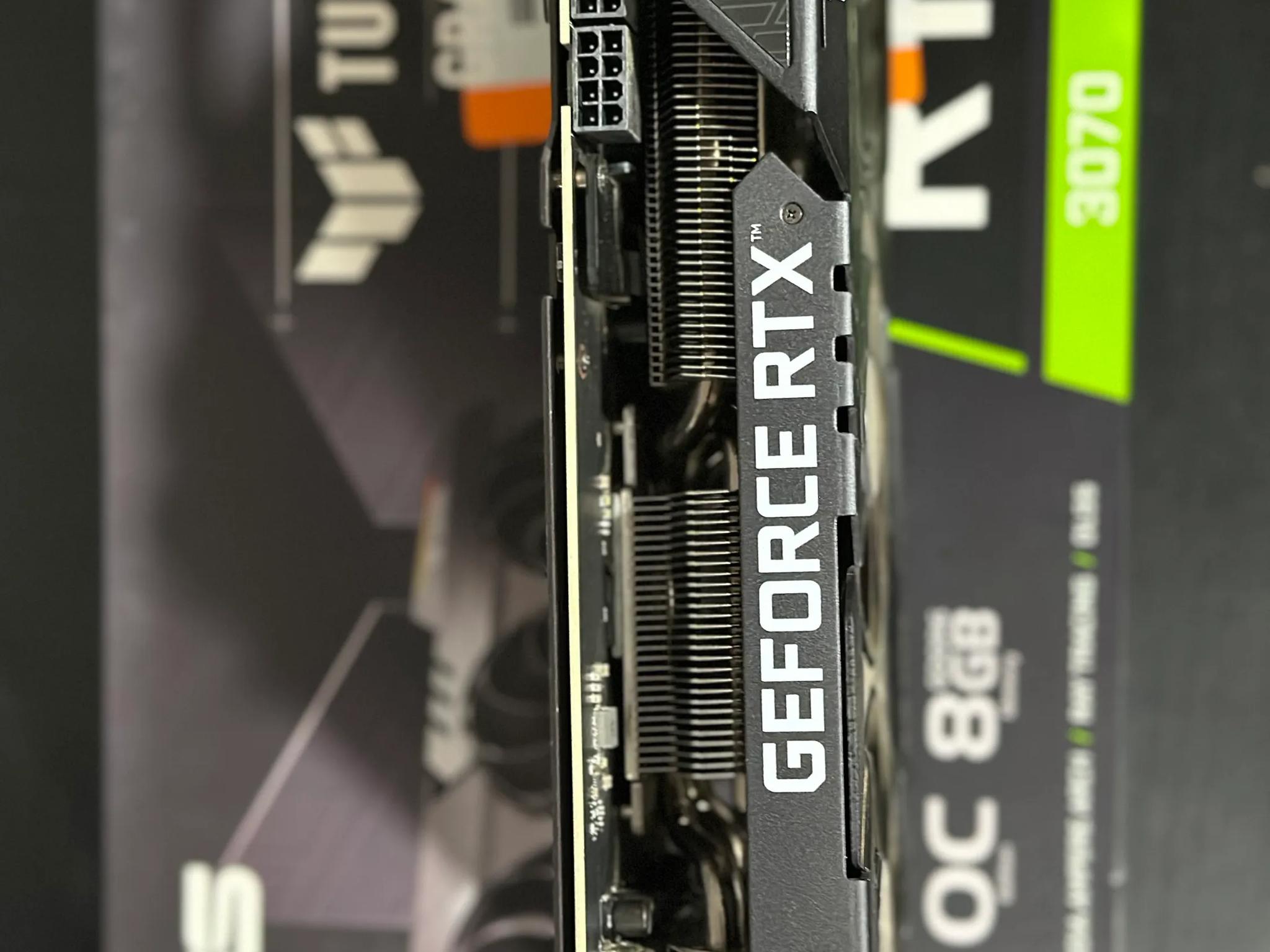 ASUS TUF Gaming GeForce RTX 3070 V2 OC Edition 8GB GDDR6 PCI Express 4.0 Video Card