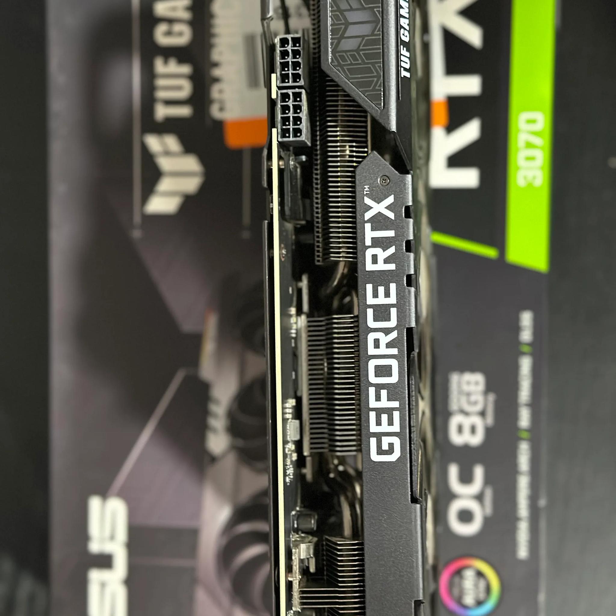 ASUS TUF Gaming GeForce RTX 3070 V2 OC Edition 8GB GDDR6 PCI Express 4.0 Video Card