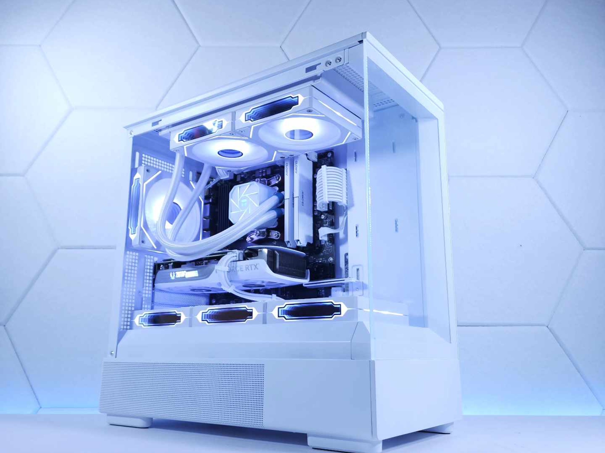🤍🤍RTX 4070 || Ryzen 7 5800X || 2TB M.2 NVMe SSD || 32GB 3200MHz || 1440p Gaming Computer