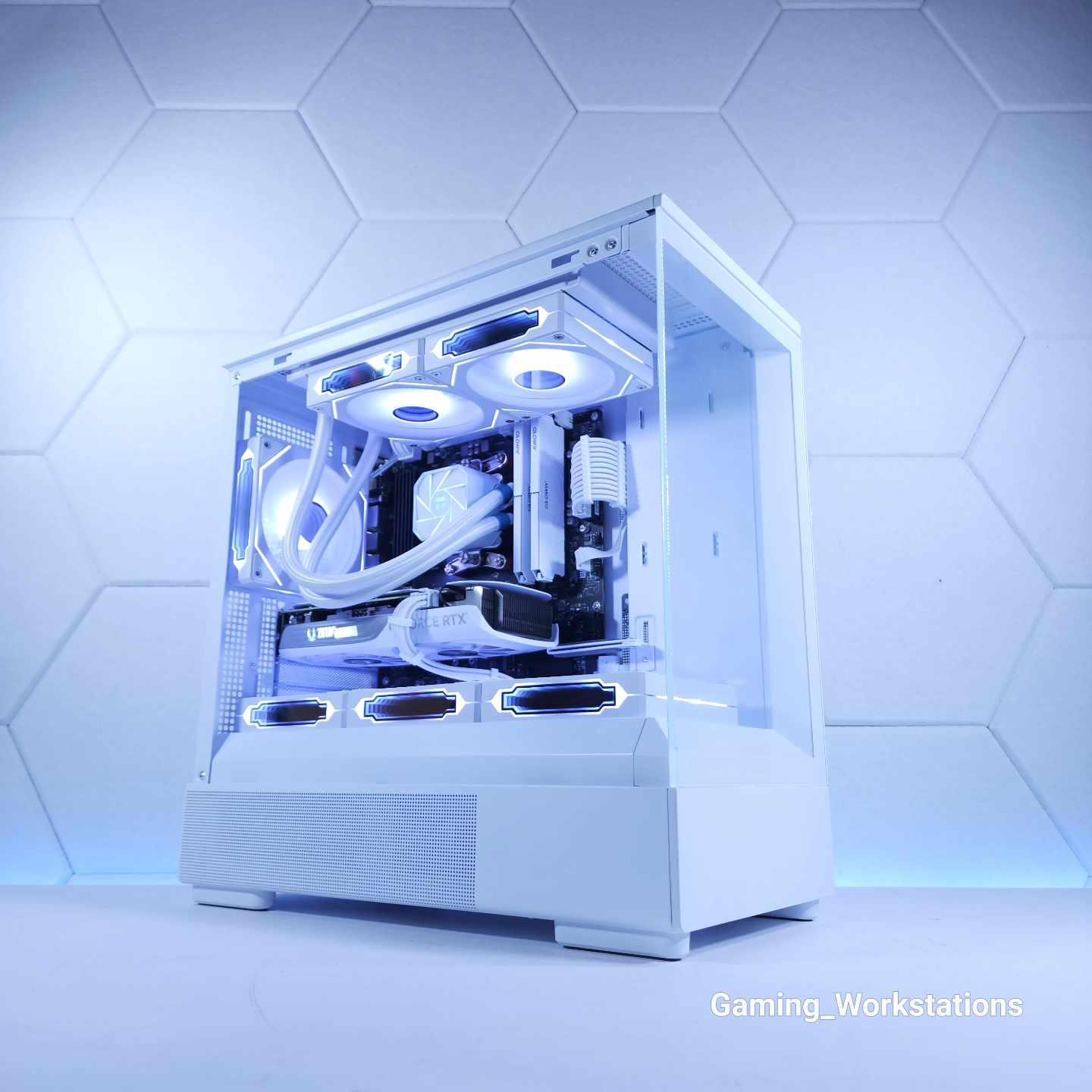 🤍🤍RTX 4070 || Ryzen 7 5800X || 2TB M.2 NVMe SSD || 32GB 3200MHz || 1440p Gaming Computer